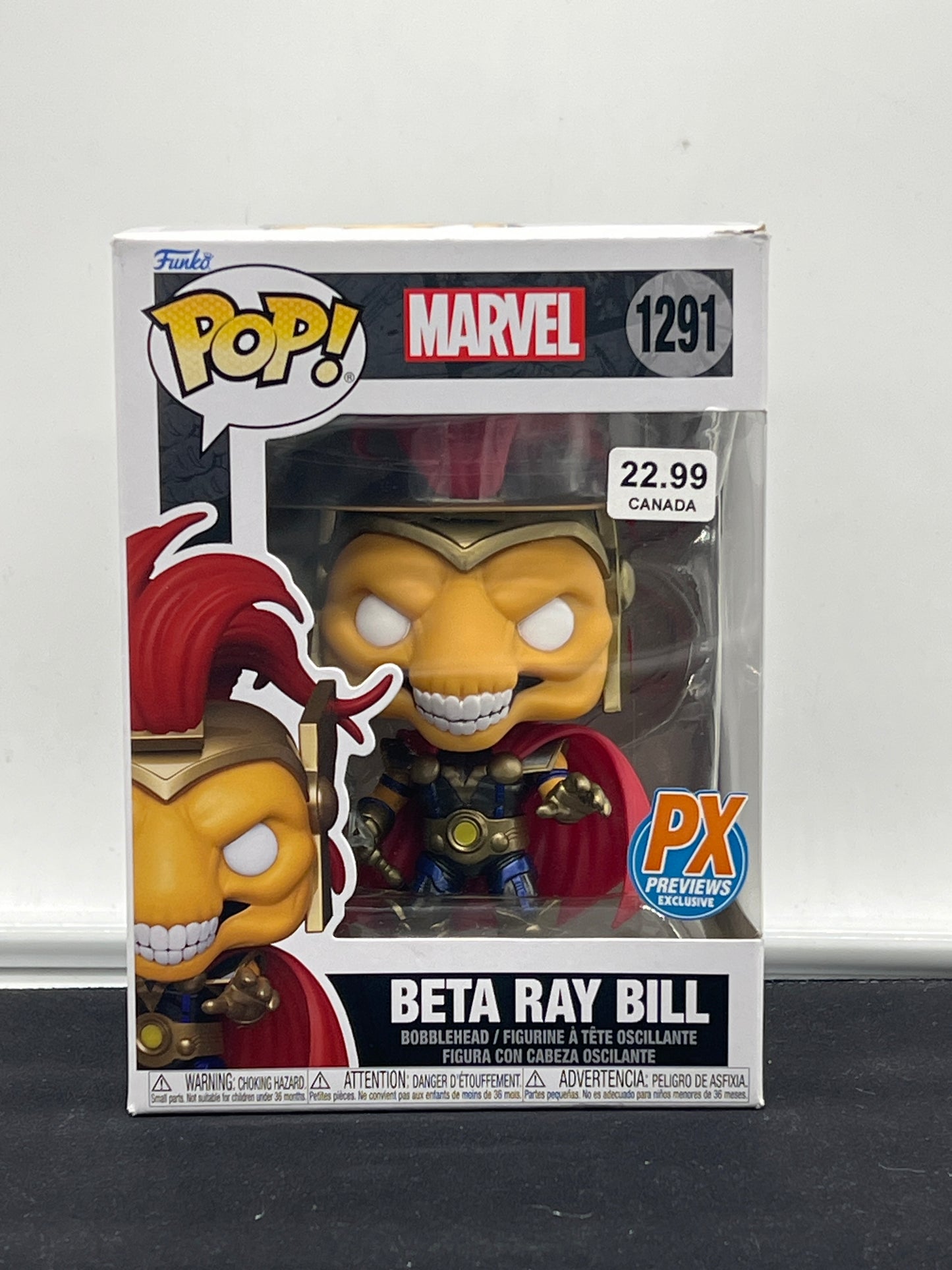 Auction Lot 9: POP Funko Marvel Previews Beta Ray Bill 1291 Figure