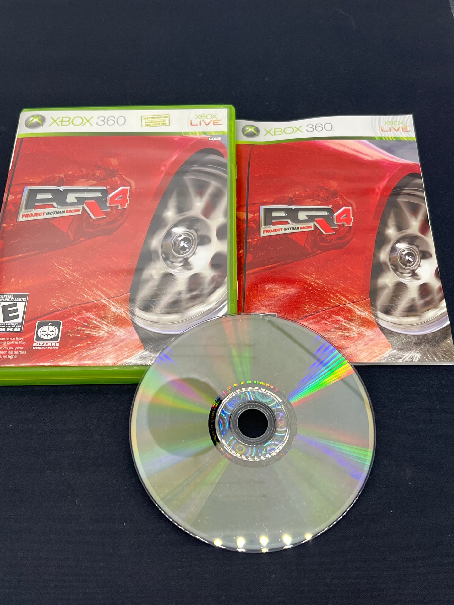 Auction Lot 91: XBox360 Video Game Project Gotham Racing 4 CIB