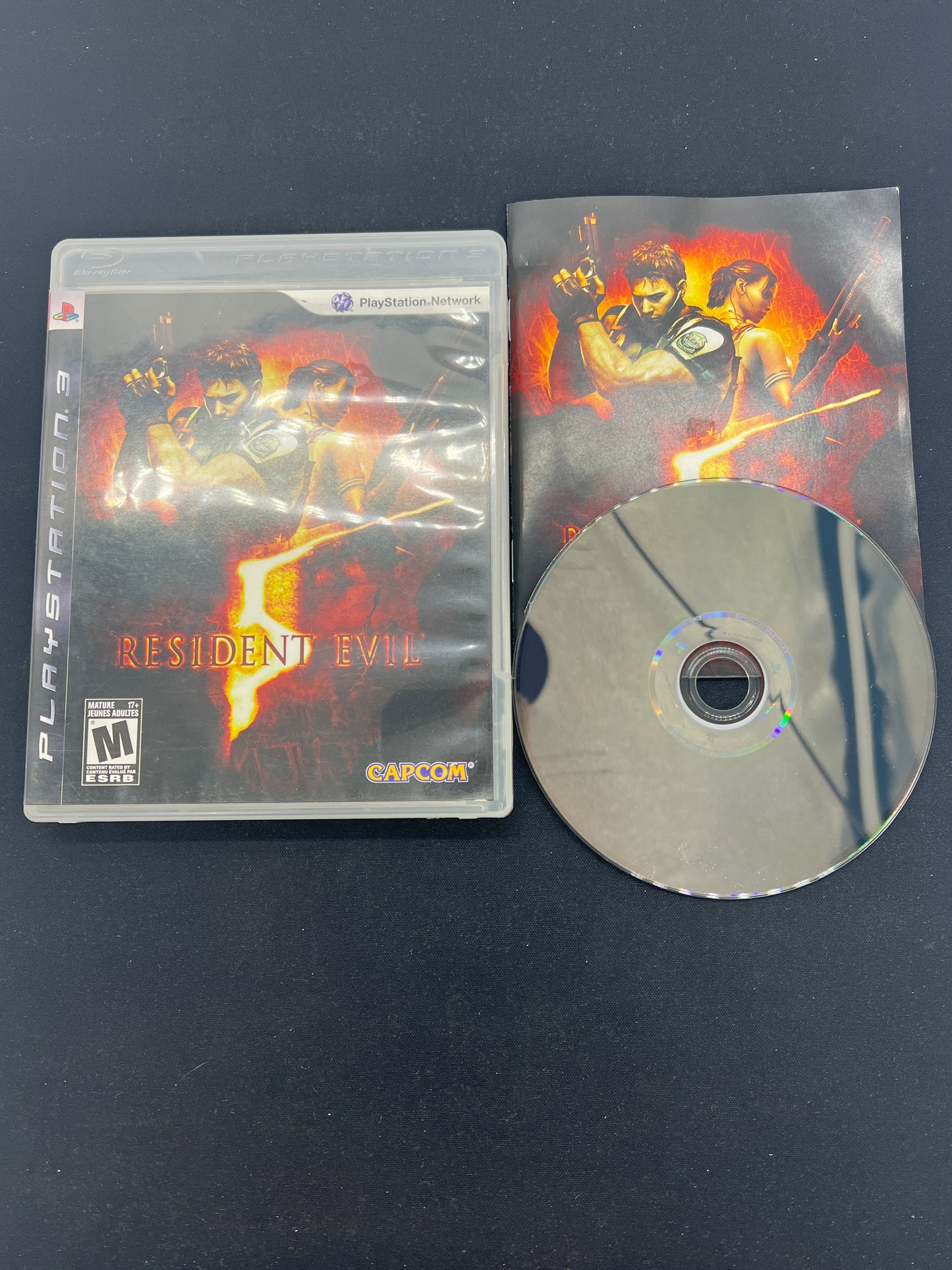 Auction Lot 222: PlayStation 3 Video Game Resident Evil 5 CIB