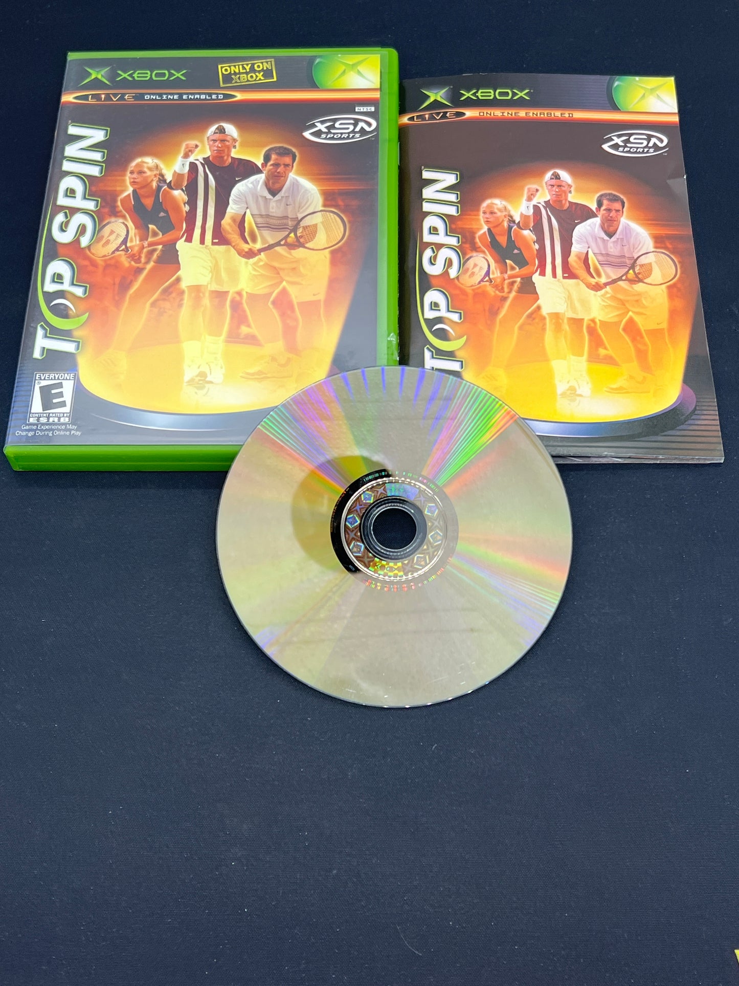 Auction Lot 130: XBOX Video Game Top Spin CIB