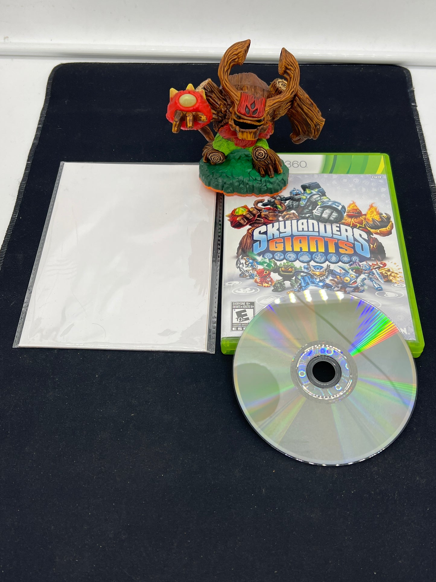 Auction Lot 102: XBOX 360 Skylander Giants Figure and Poster Included