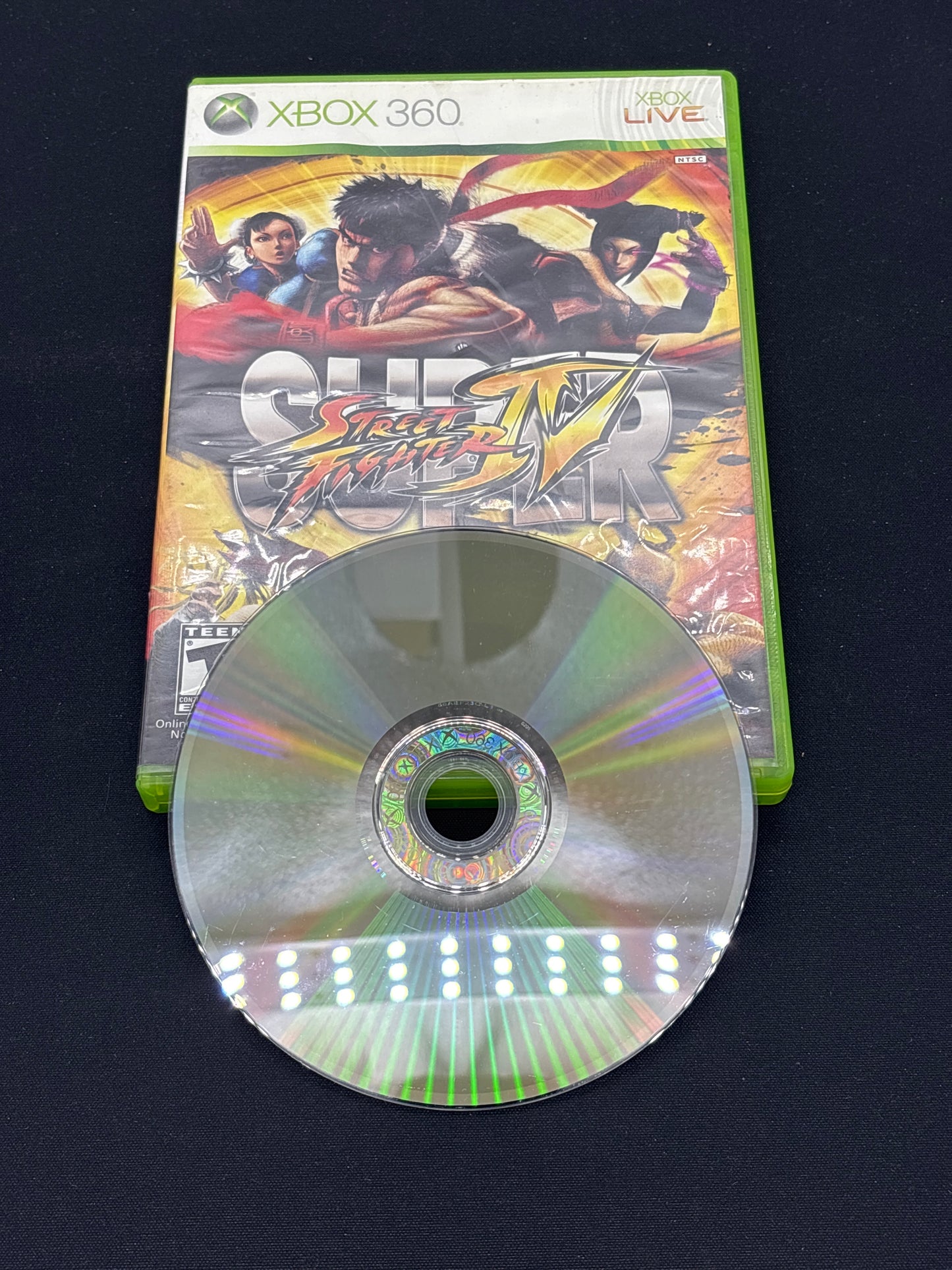 Auction Lot 134: XBOX 360 Super Street Fighter 4 With Case & Disc
