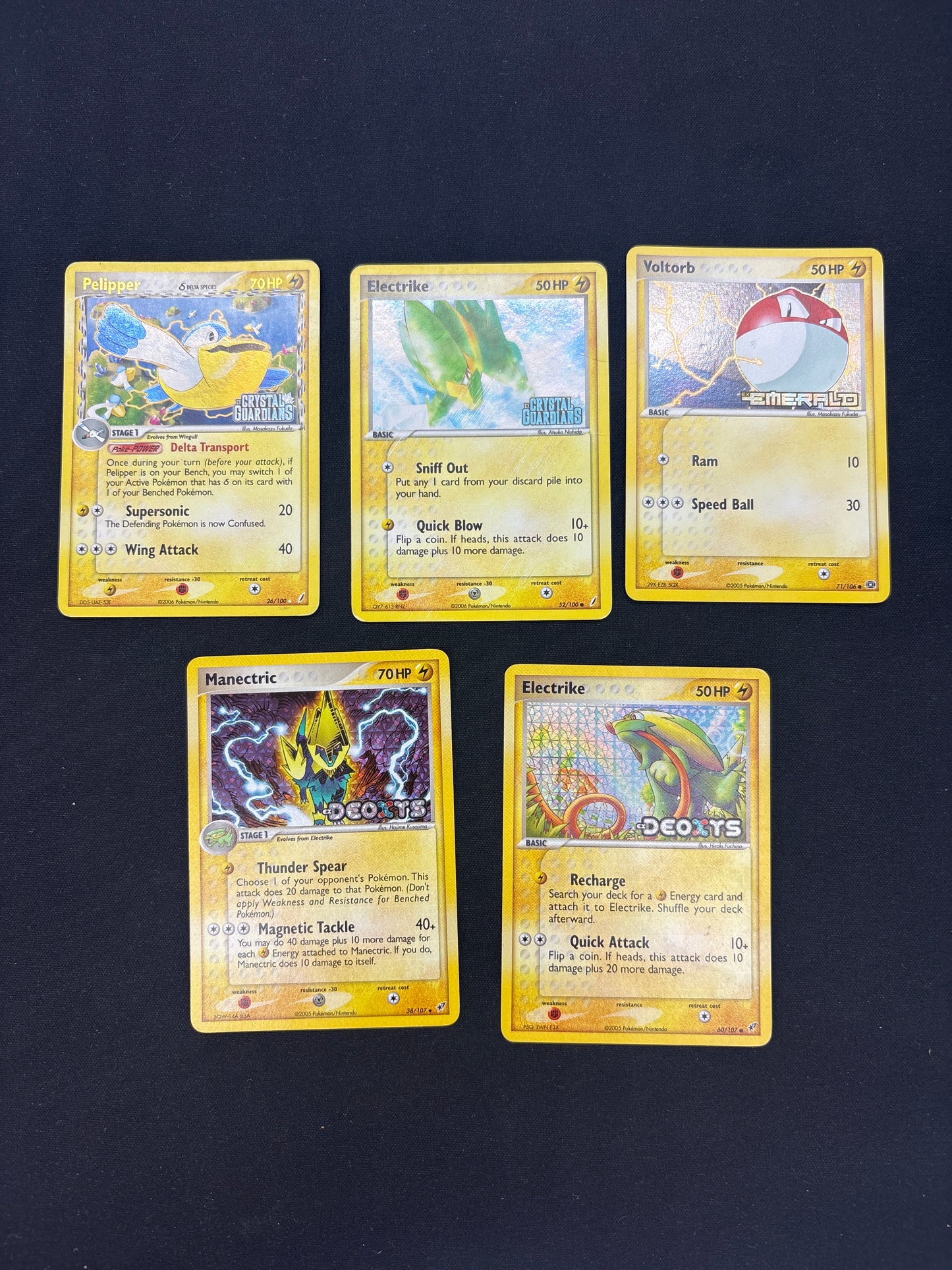 Auction Lot 56: Pokemon Mid Era Stamped Holo Card Lot 2 Conditions Vary