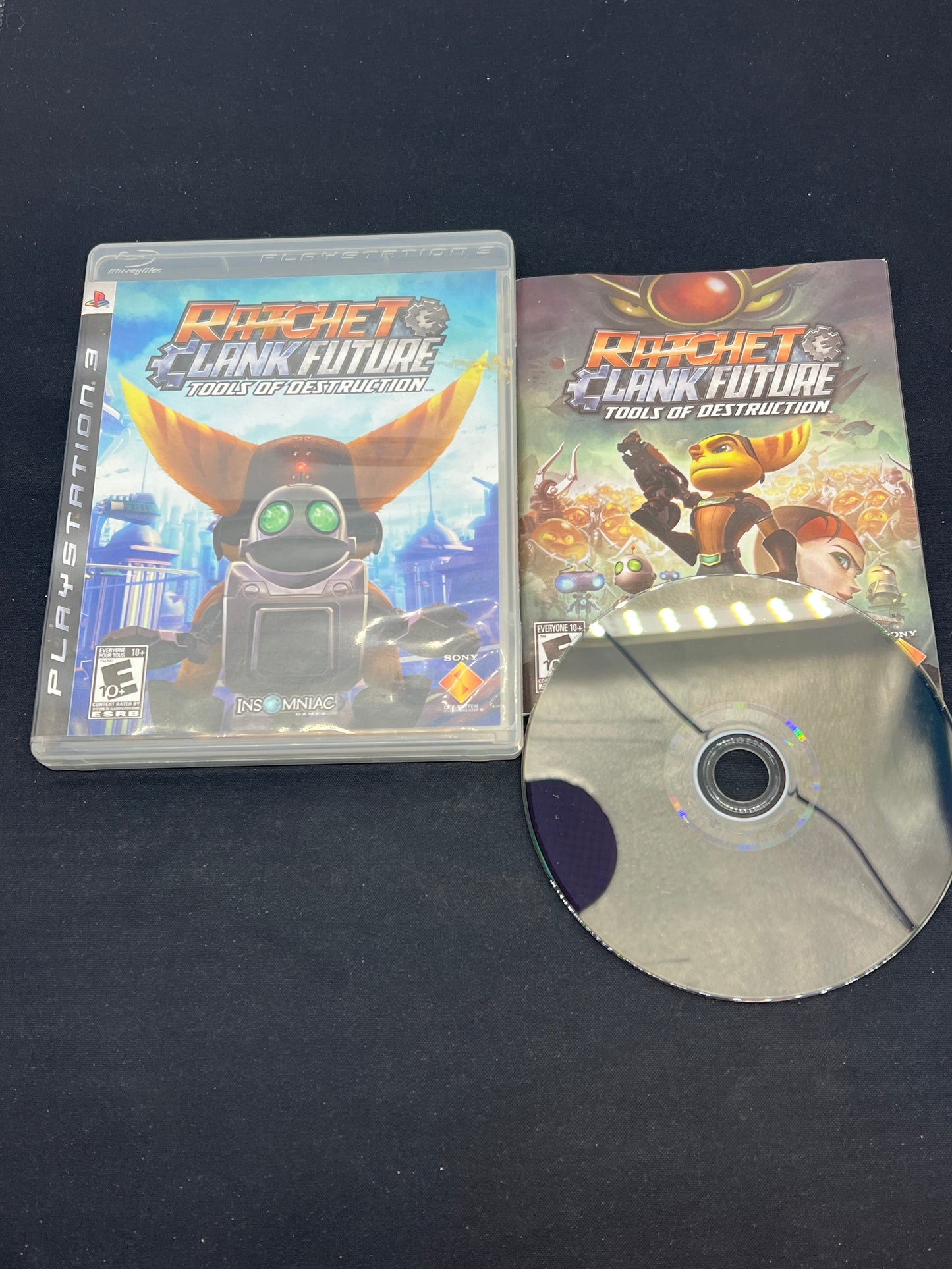 Auction Lot 99: Playstation3 Rachet Clank Future Tools of Destruction CIB