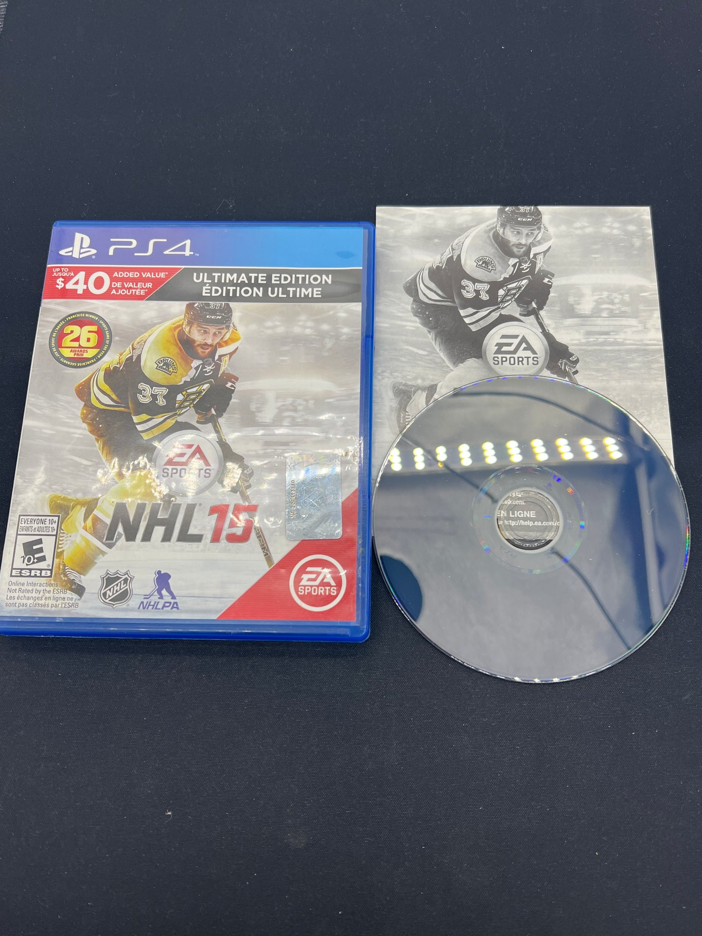 Auction Lot 145: PlayStation 4 Video Game NHL 15 CIB