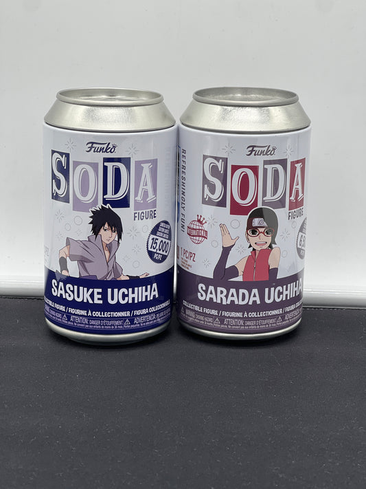 Auction Lot 71: Funko Soda Lot of 2  Sasuke Sarada