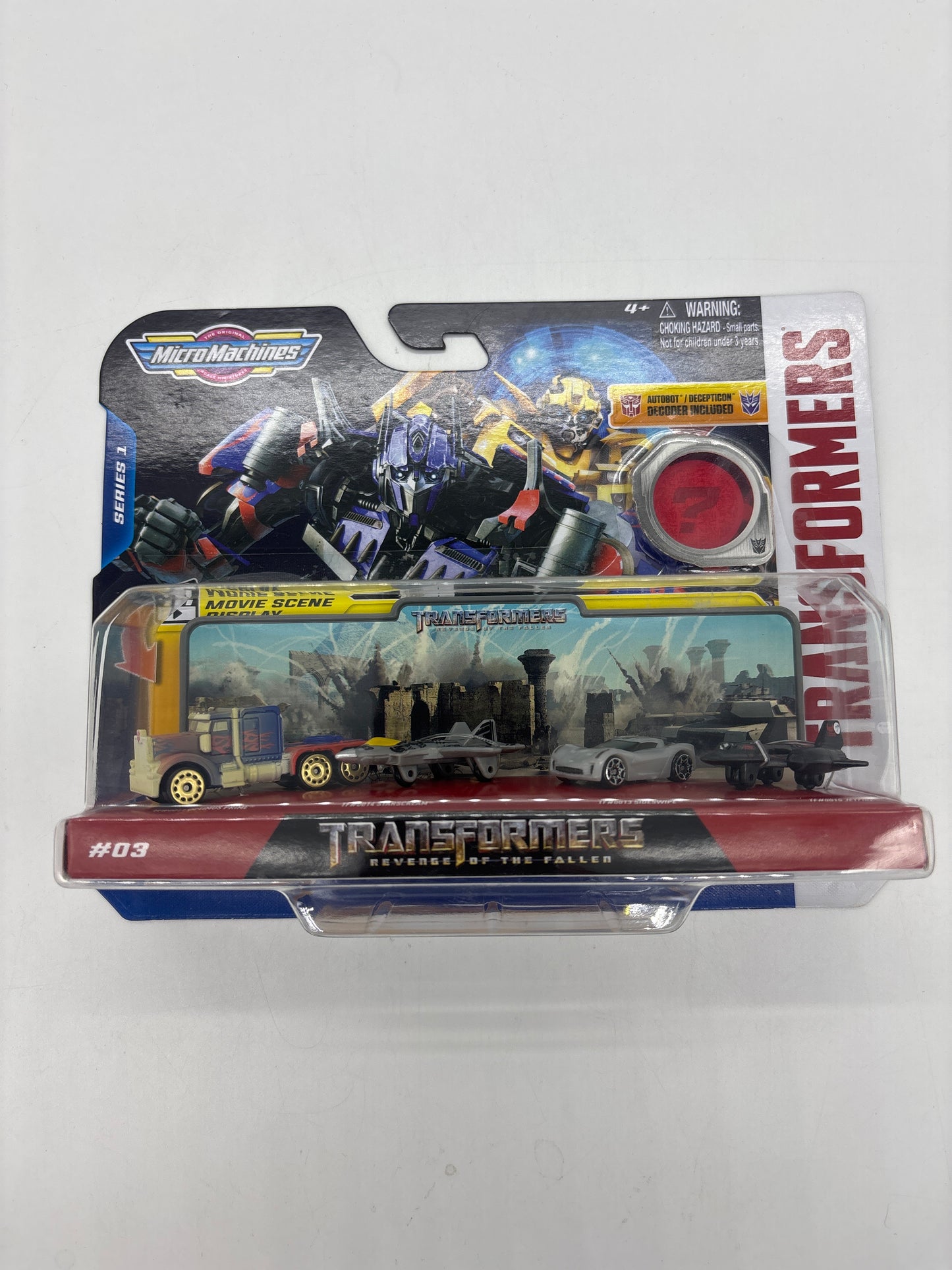 Auction Lot 124: Transformers Micromachines Revenge of the Fallen Movie Scene Display Figure #03
