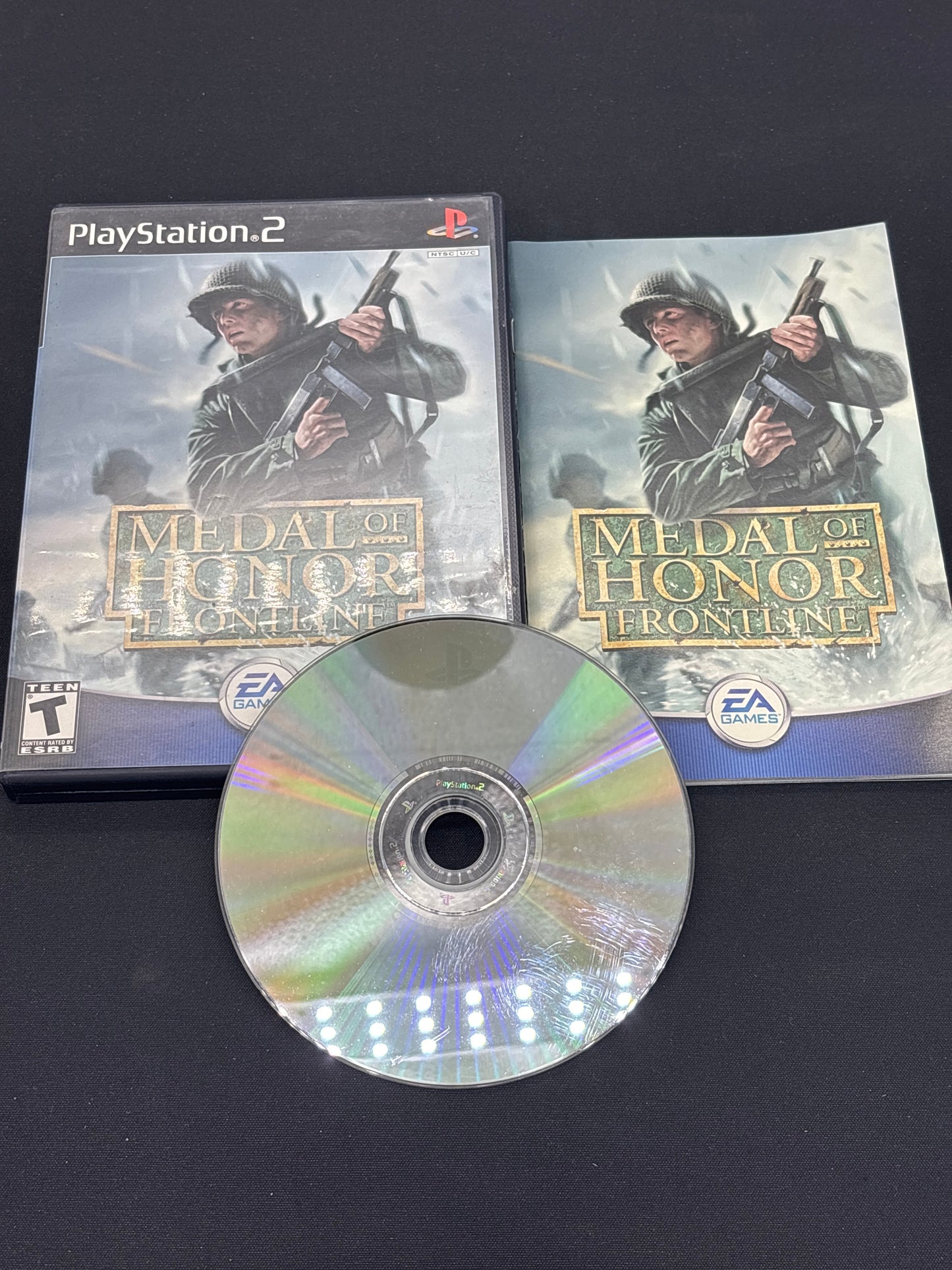 Auction Lot 141: Medal of Honor Frontline PlayStation 2 CIB
