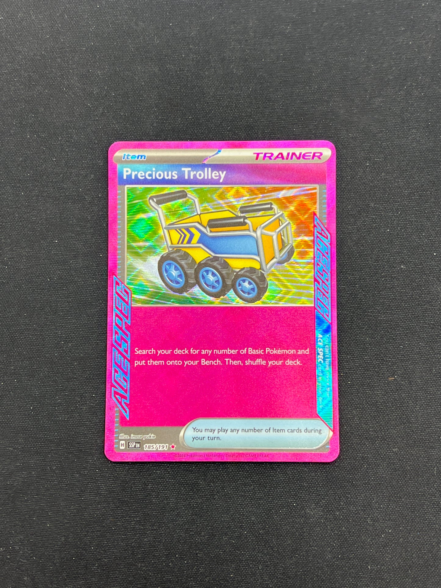 Auction Lot 338: Pokemon Cards Precious Trolley Ace Specs Conditions Vary