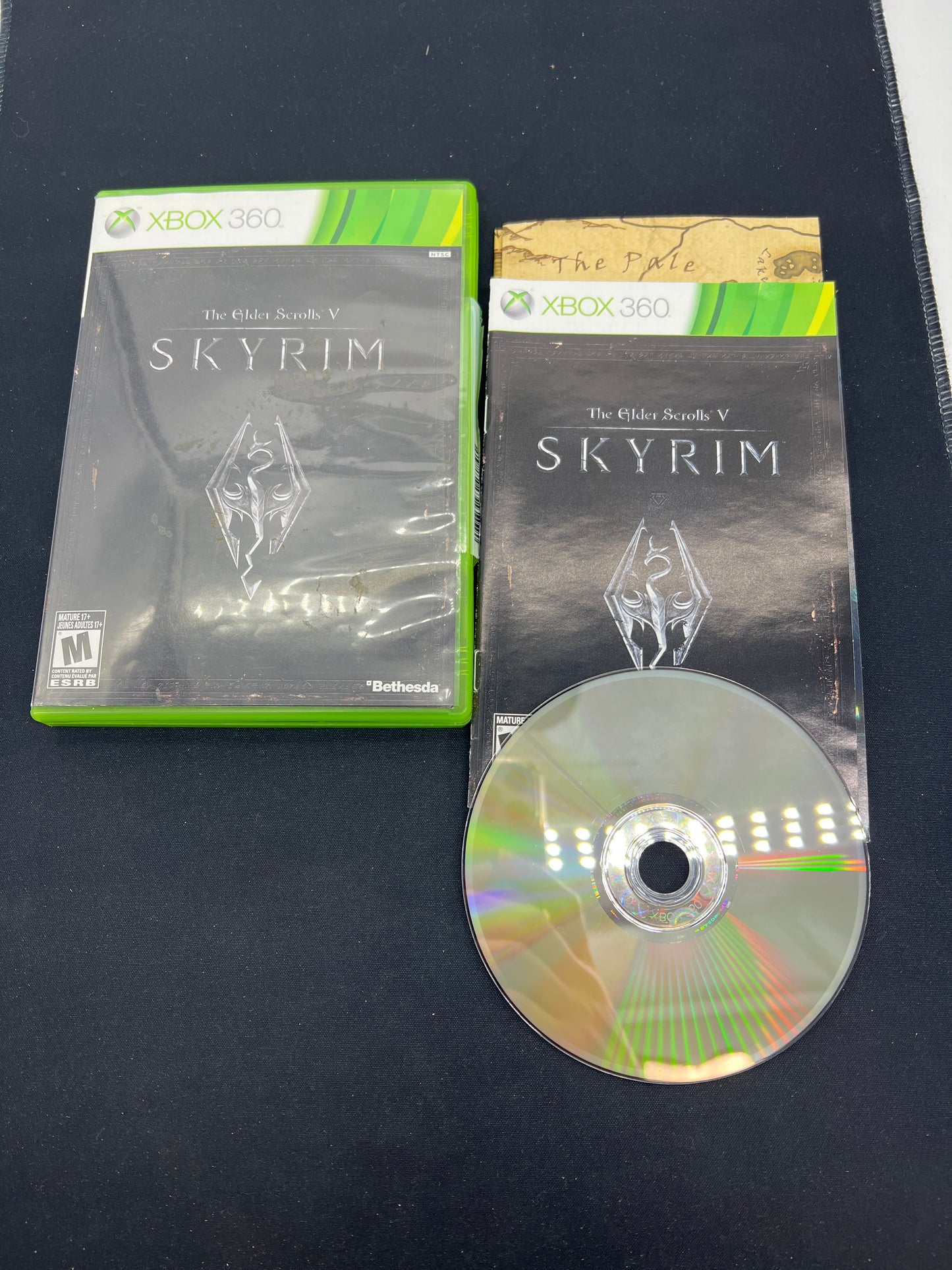 Auction Lot 86: XBOX 360 Elder Scrolls V Skyrim CIB