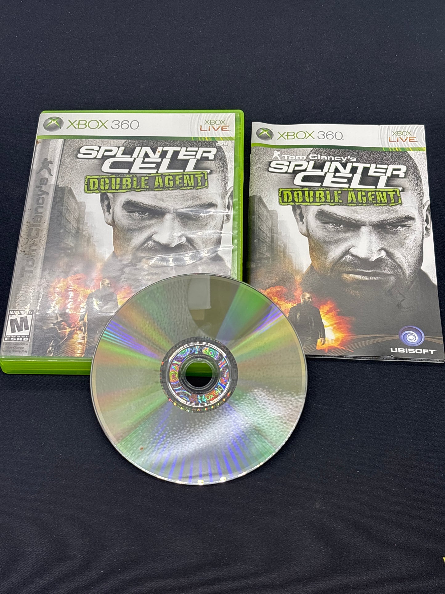 Auction Lot 147: Splinter Cell Double Agent Video Game XBOX 360 CIB