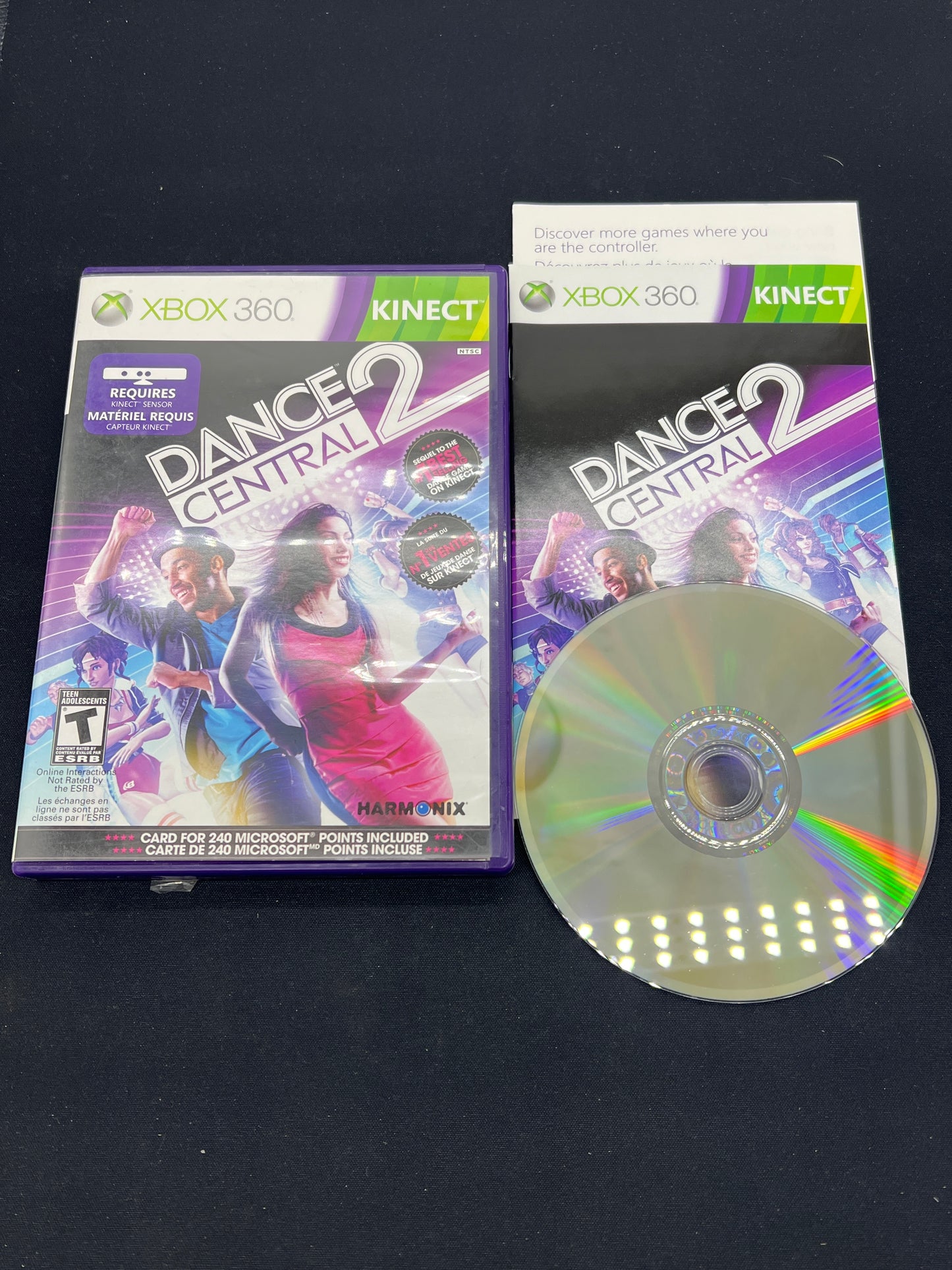 Auction Lot 6: XBOX 360 Video Game Kinect Lot