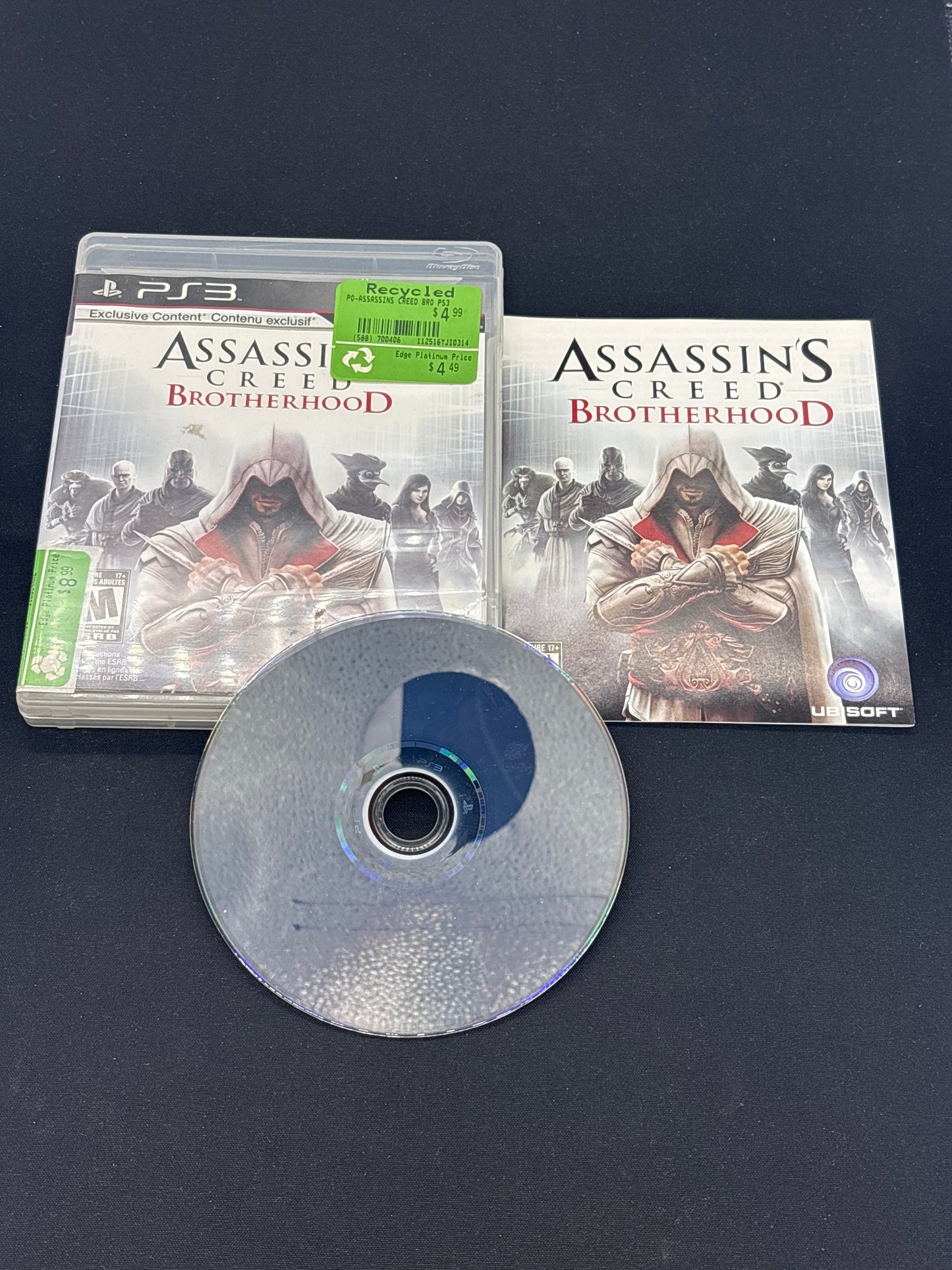 Auction Lot 120: Assassin's Creed Brotherhood PS3 CIB