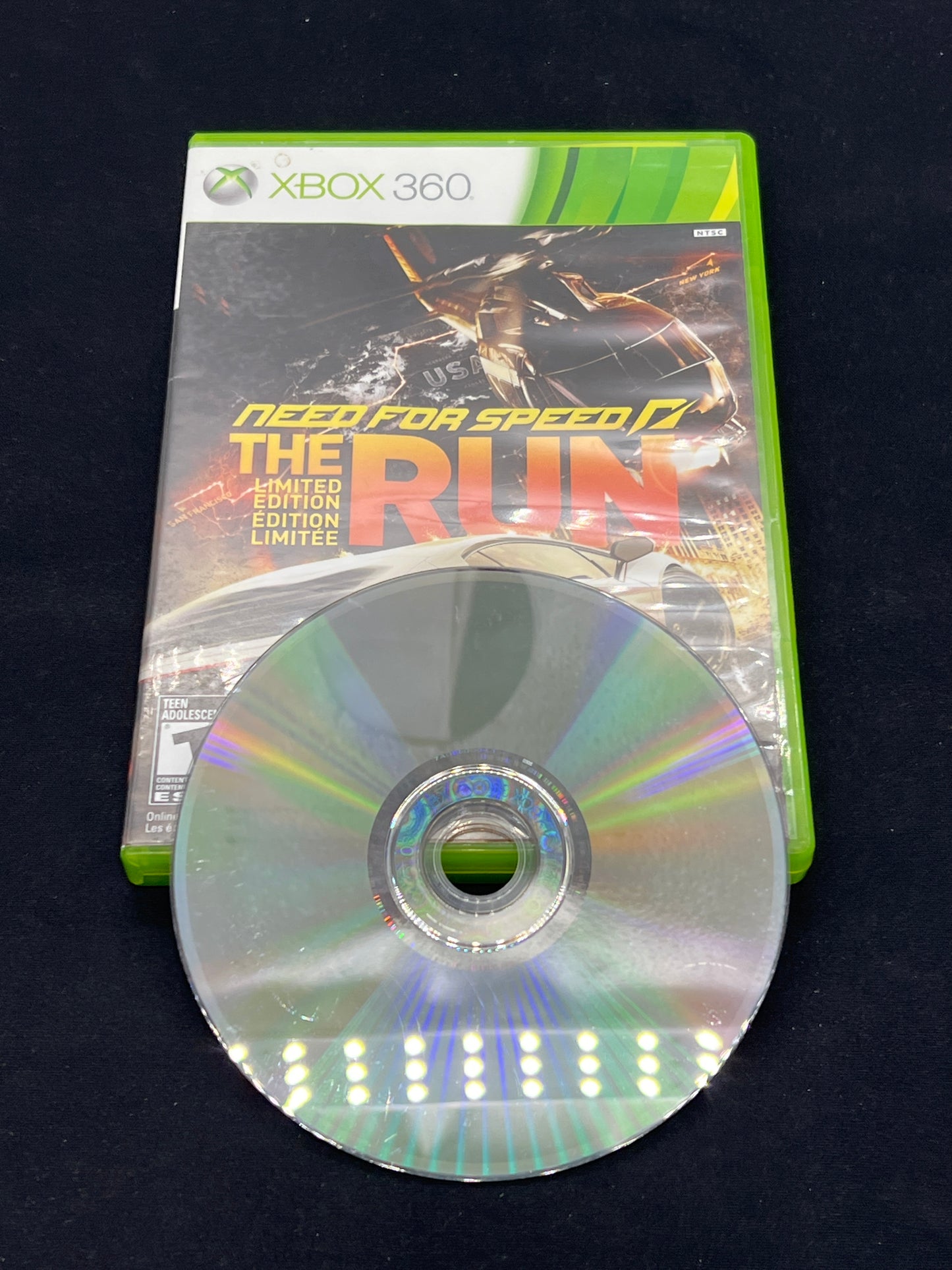 Auction Lot 90: Need For Speed: The Run Limited Edition XBOX360