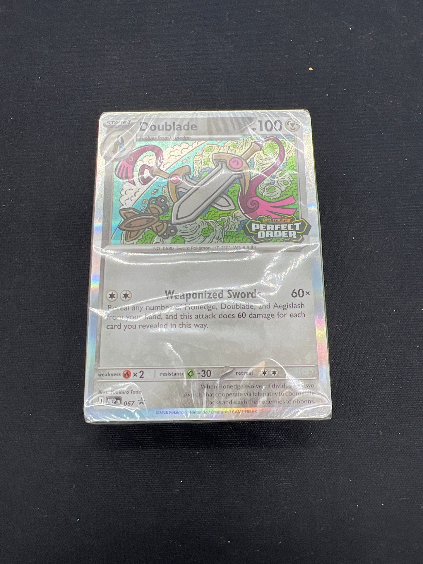 Auction Lot 23: Pokemon Cards Perfect Order Duoblade Build and Battle Deck Sealed