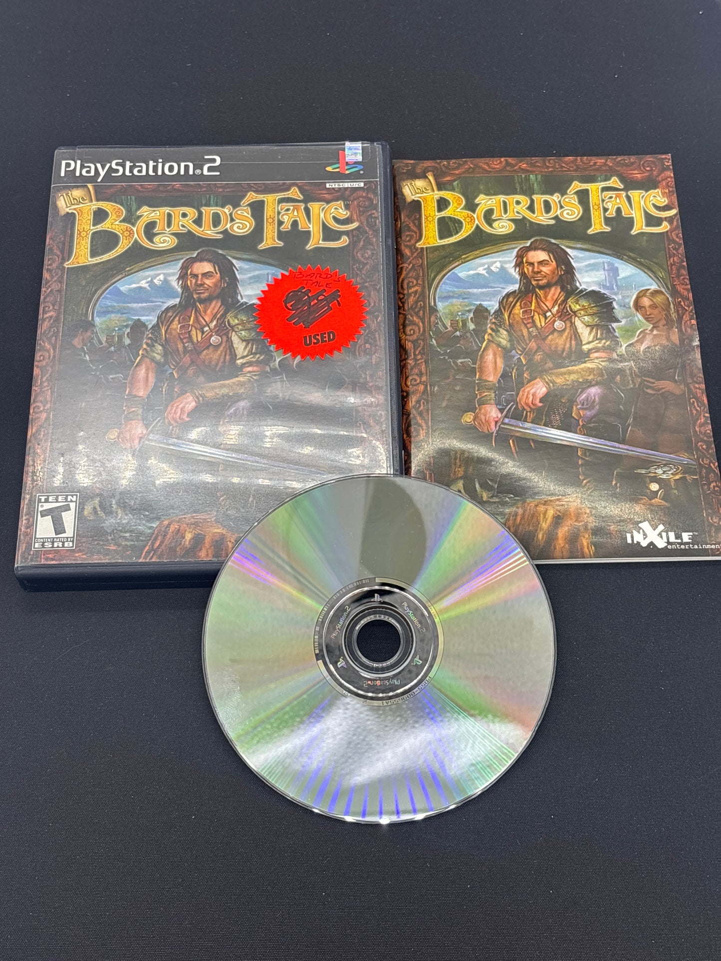 Auction Lot 282: PlayStation 2 Bards Tale With Case & Disc