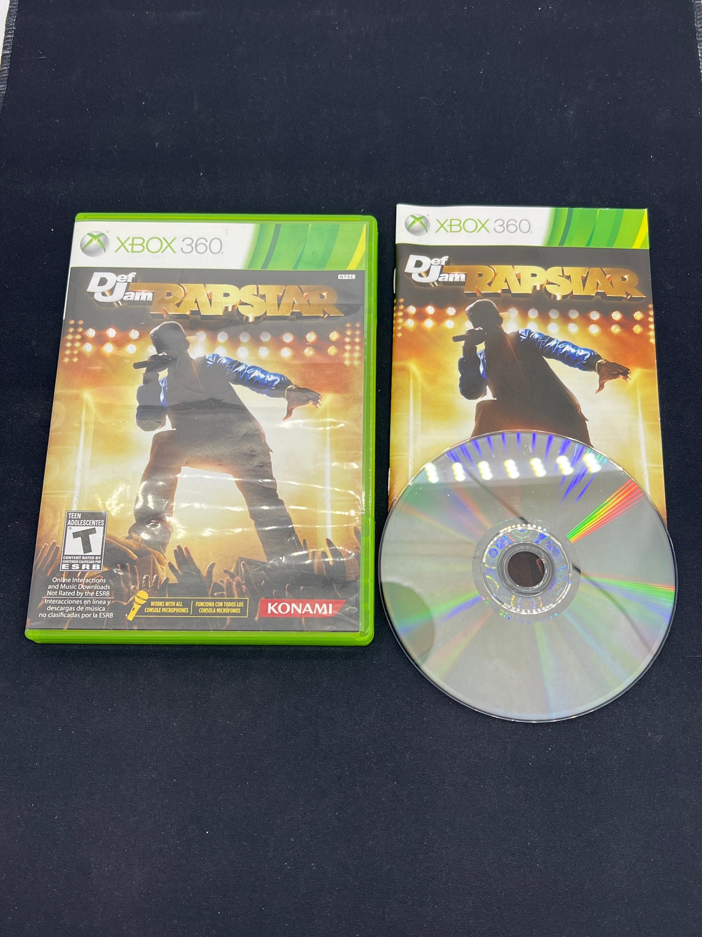 Auction Lot 117: XBOX 360 Video Game Def Jam RapStar CIB