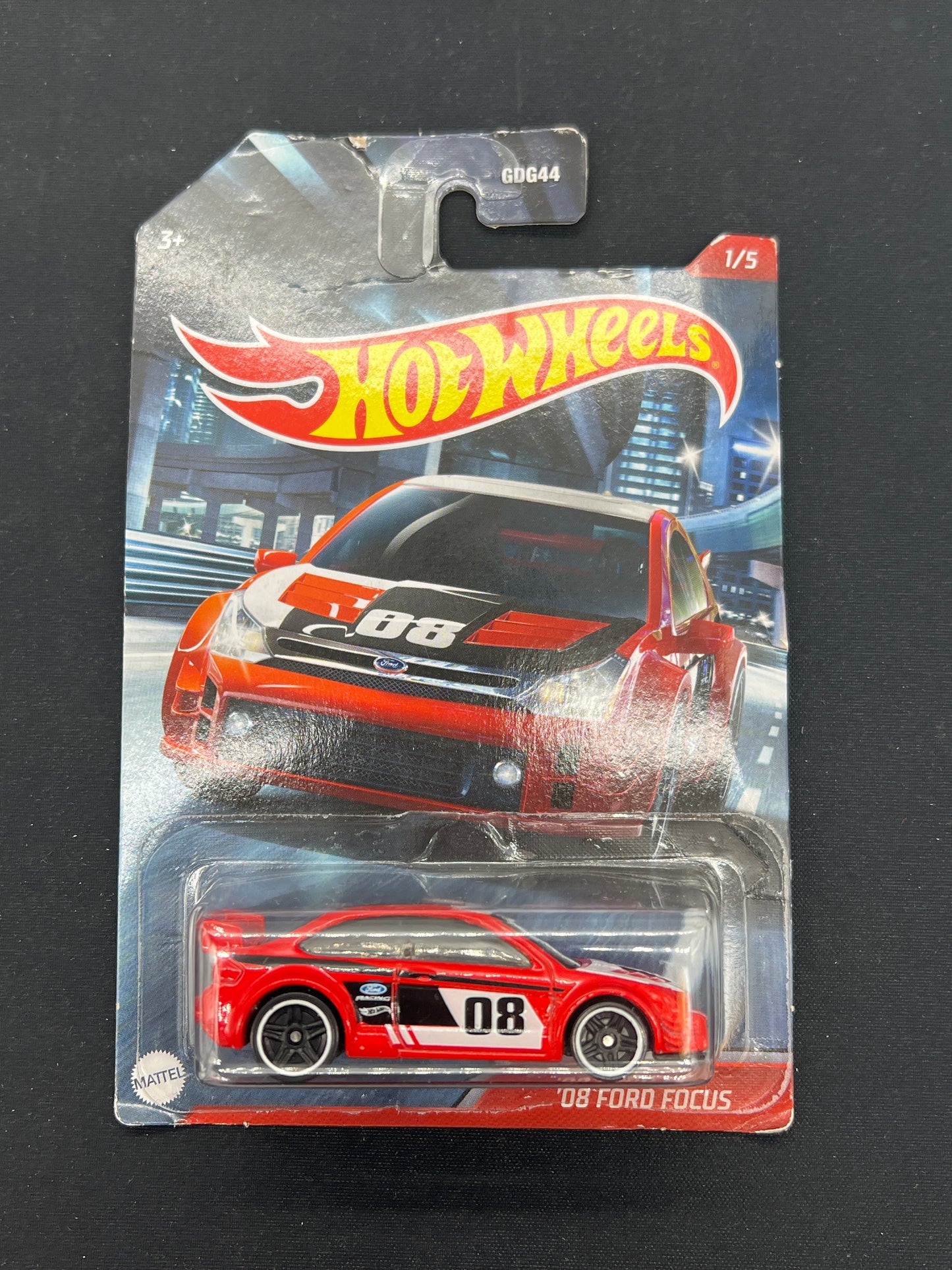 Auction Lot 204: Hot Wheels '08 Ford Focus Figure
