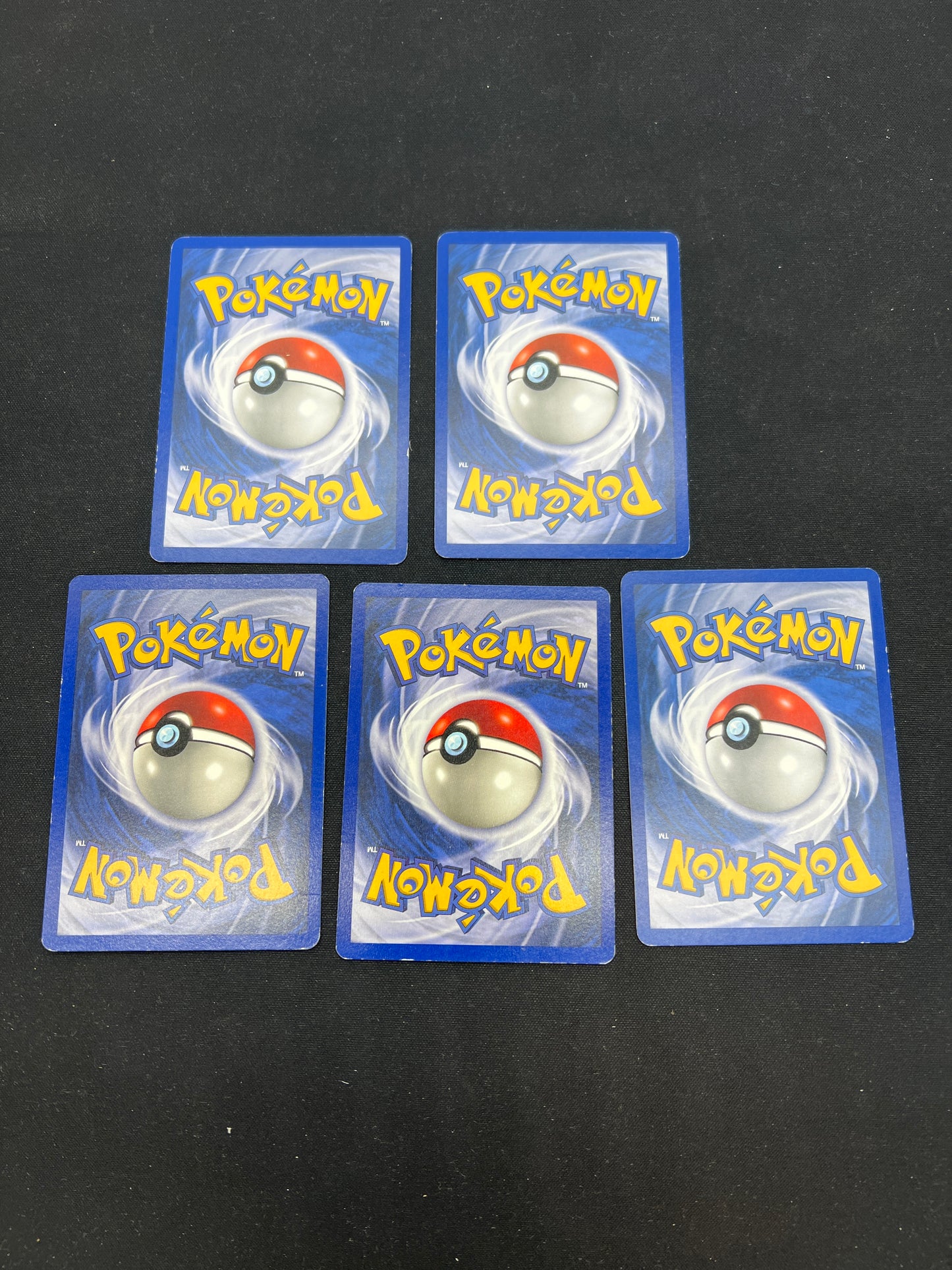Auction Lot 98: Pokemon Cards Assorted Lot of 5 Base Set Commons Uncommons Conditions Vary