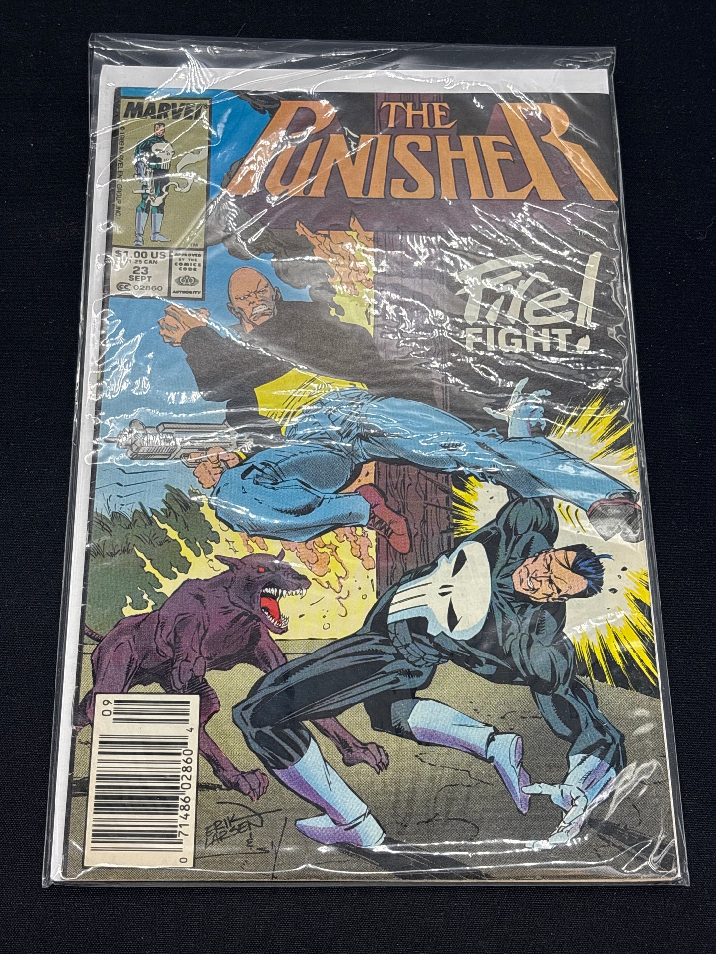 Auction Lot 80: Marvel Comics The Punisher Issue 23 September 1989 Comic Book