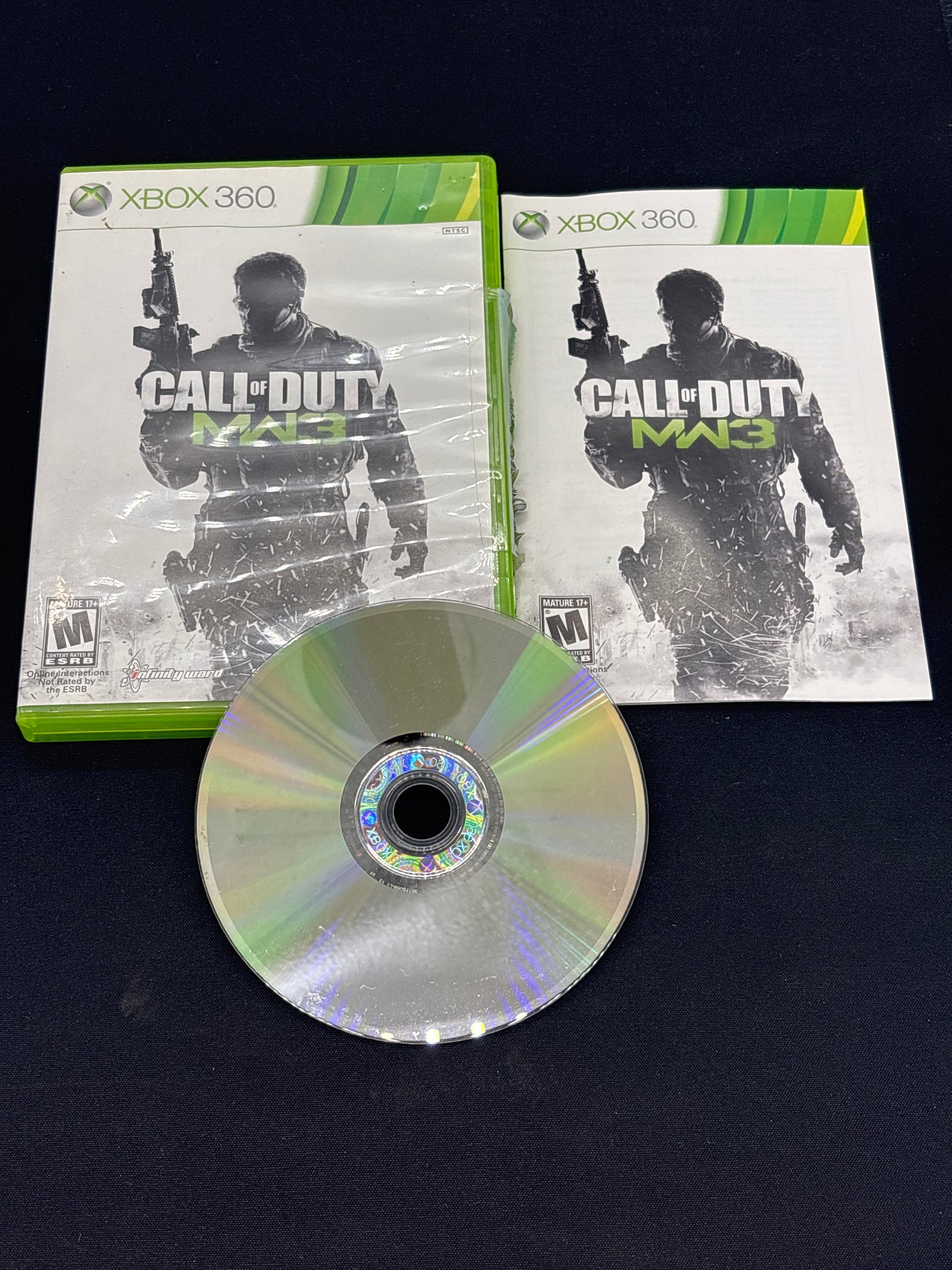 Auction Lot 150: Call of Duty Modern Warfare 3 XBOX 360 Video Game CIB