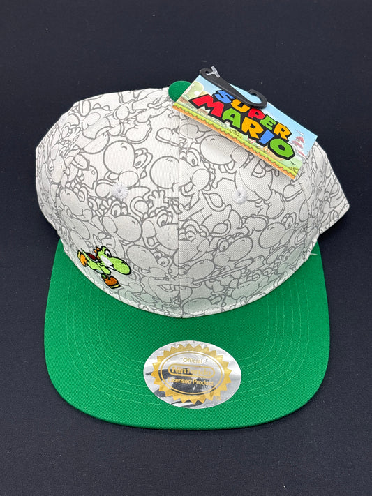 Auction Lot 107: Nintendo Super Mario Yoshi Snap Back Hat