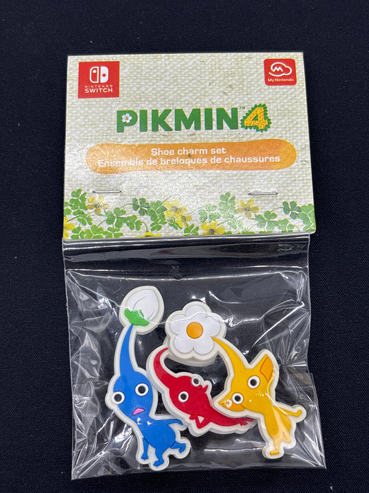 Auction Lot 102: Nintendo Pikmin 4 Shoe Charm Set