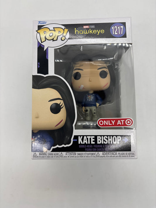 Auction Lot 102: Pop Funko Marvel Studios Hawkeye Kate Bishop 1217 Figure Target Exclusive