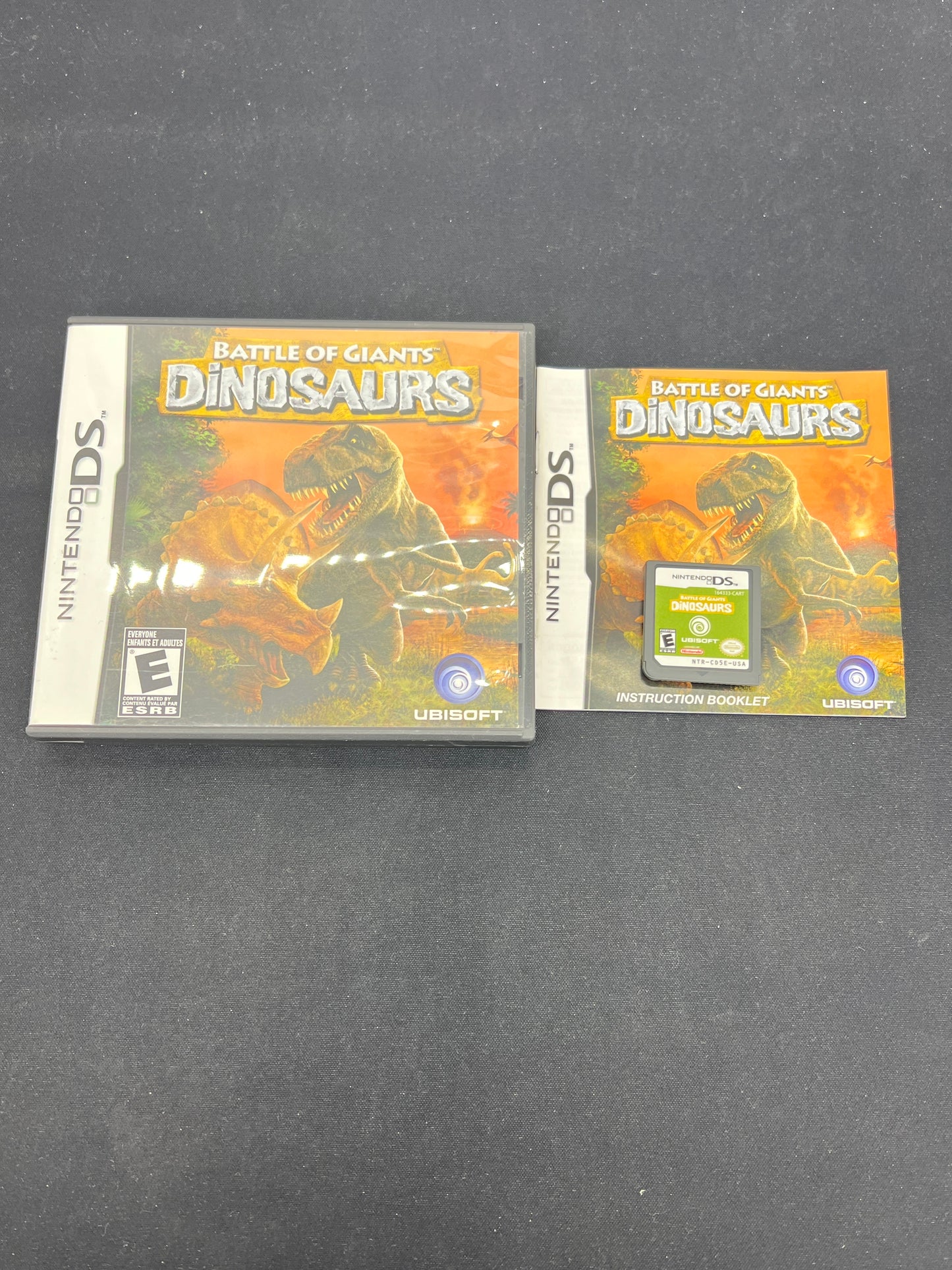 Auction Lot 231: Nintendo DS Videogame Battle of Giant Dinosaurs CIB