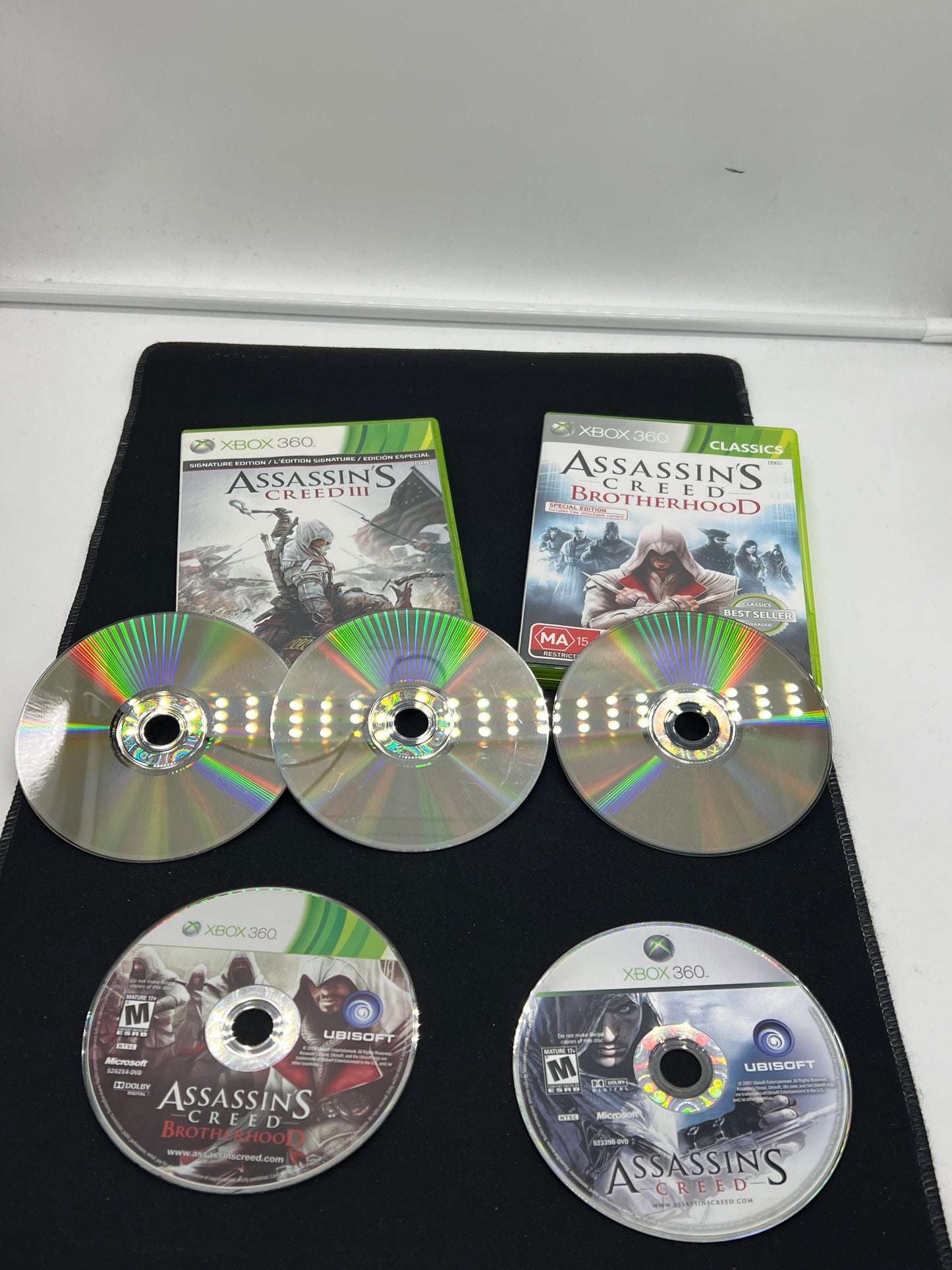 Auction Lot 189: XBOX 360 Video Game Assassins Creed Lot