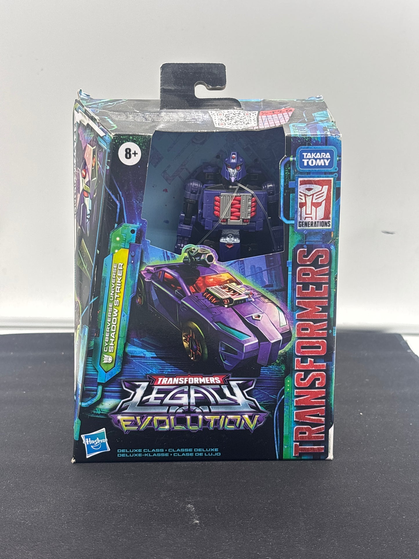 Auction Lot 103: Transformers Legacy Evolution Cyberverse Universe Shadow Striker Figure
