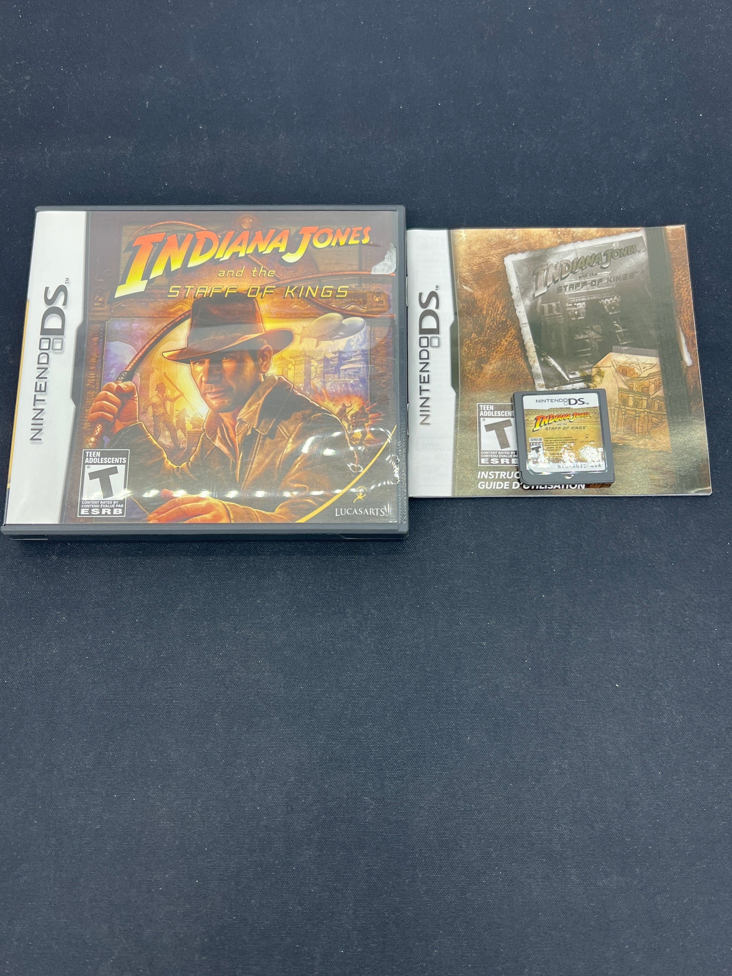 Auction Lot 228: Nintendo DS Videogame Indiana Jones and the Staff of Kings CIB