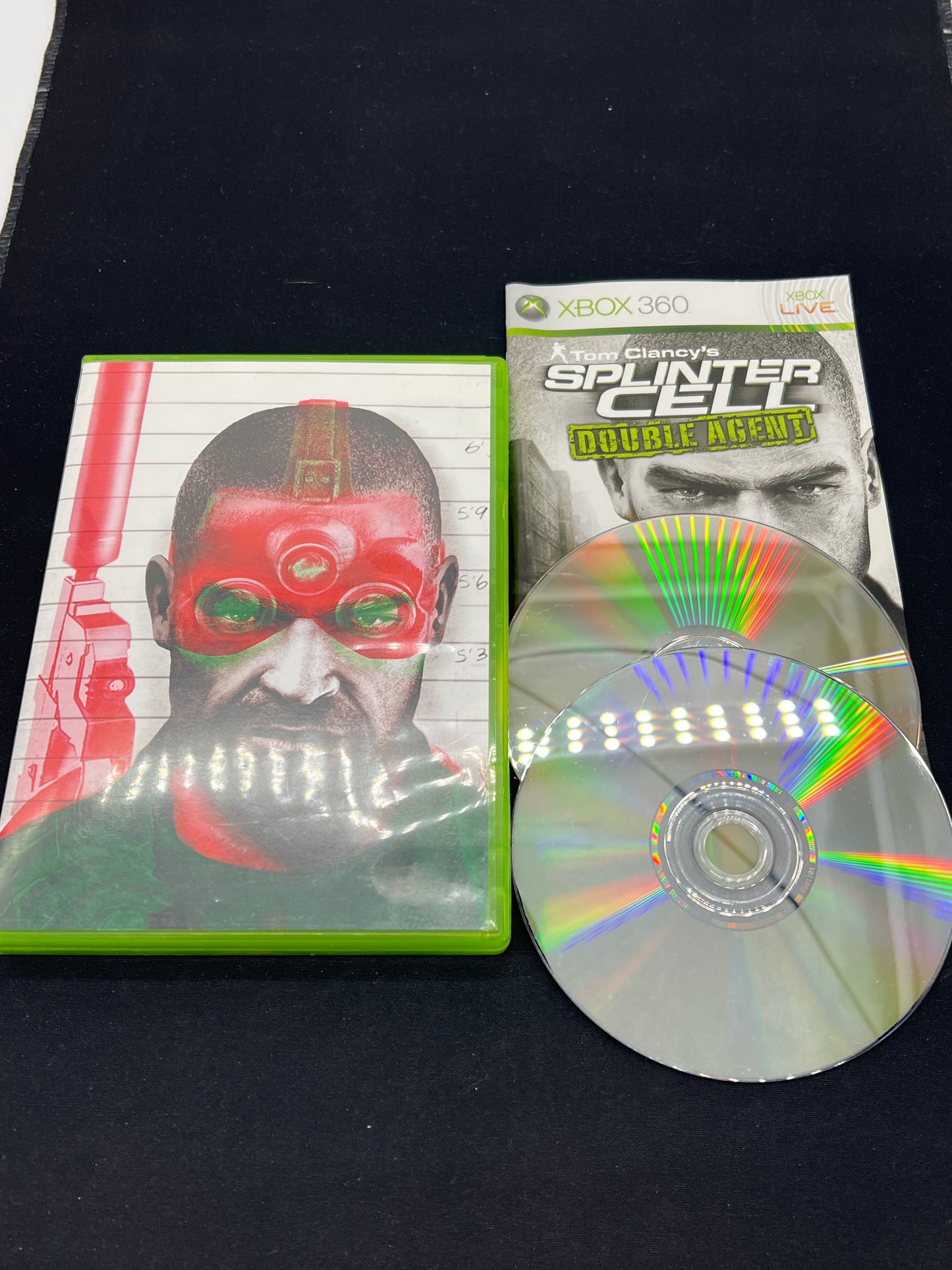 Auction Lot 200: XBOX 360 Game Lot of 2 Splinter Cell Conviction Double Agent