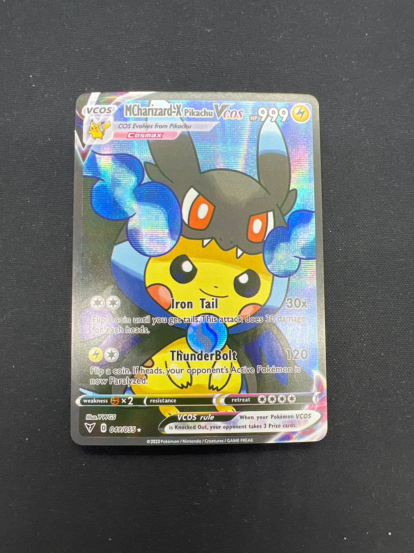 Auction Lot 150: Pokemon Card CUSTOM MCharizrd-X Conditions Vary