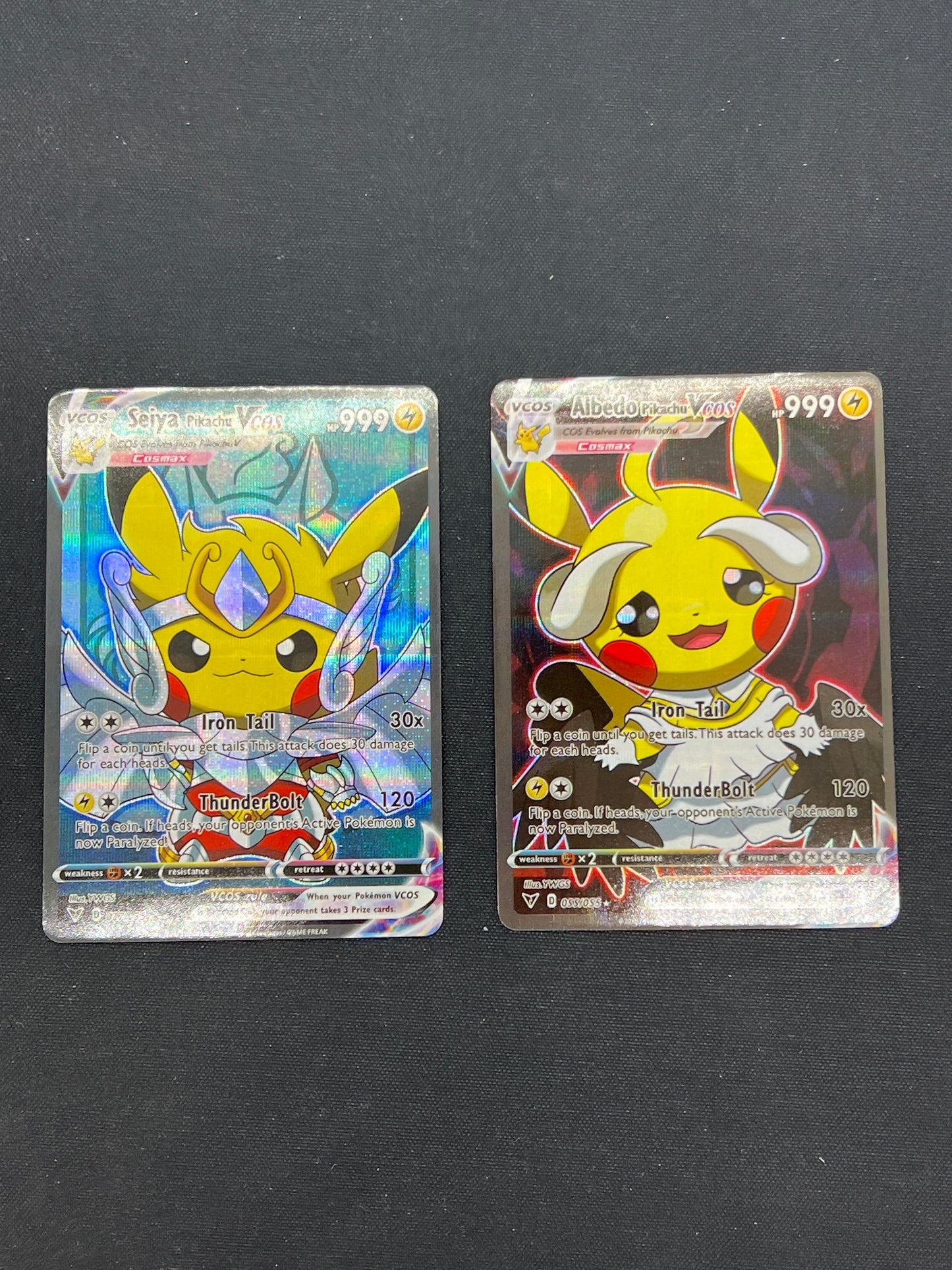 Auction Lot 167: Pokemon CUSTOM Cards Pikachu Anime Themed Characters