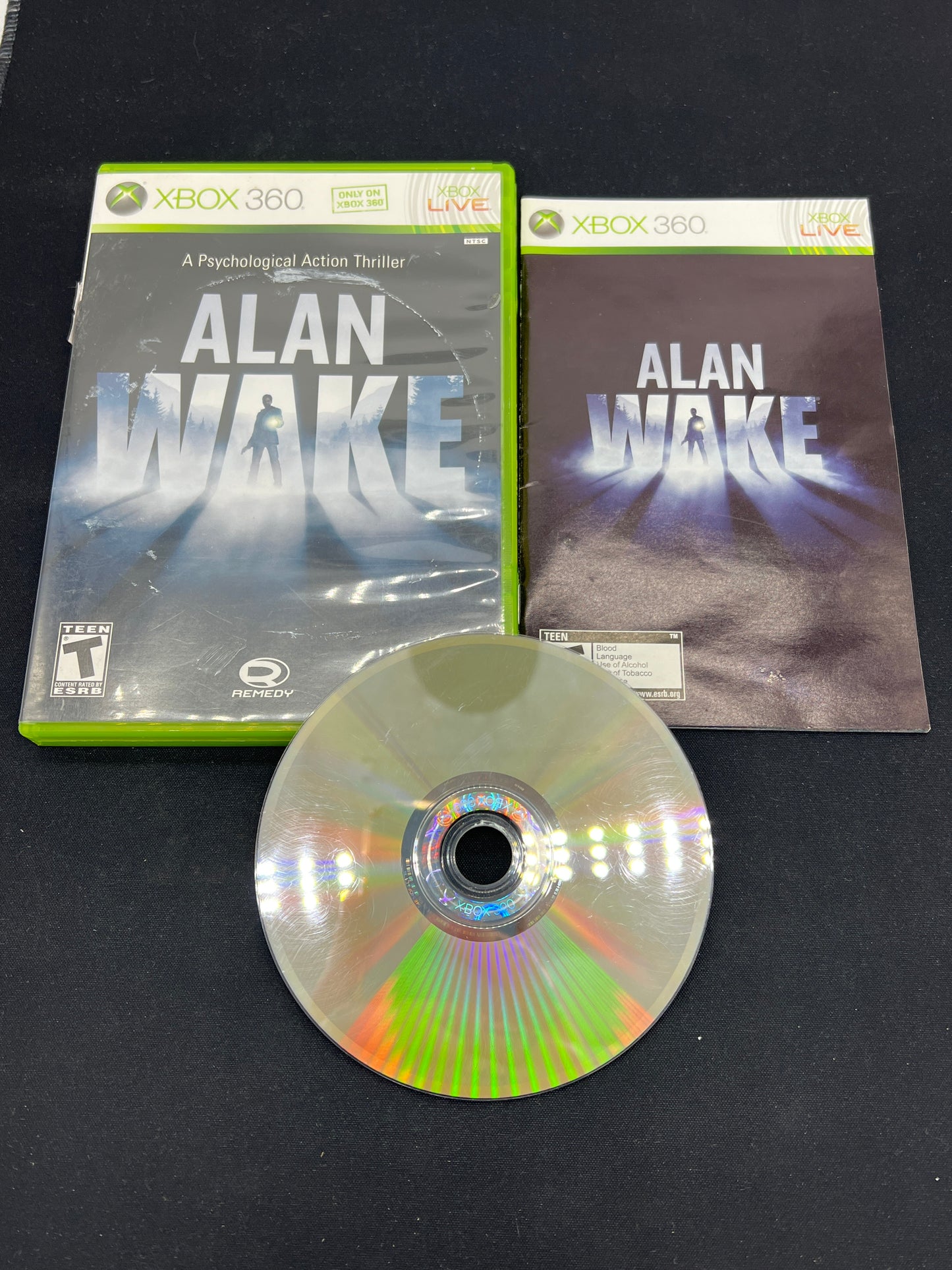 Auction Lot 38: XBox360 Video Game Alan Wake CIB