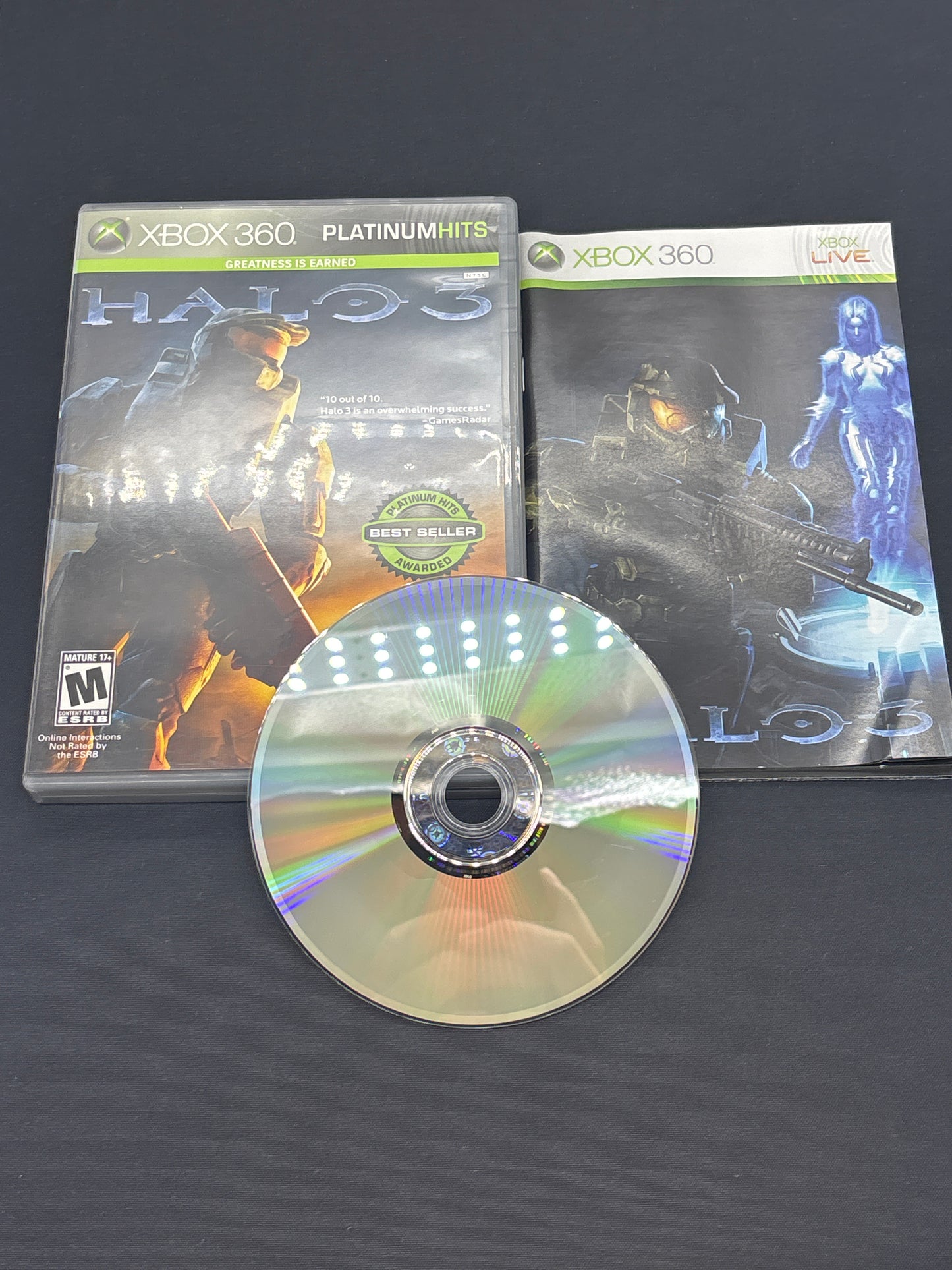 Auction Lot 166: Halo 3 Video Game XBOX 360 CIB