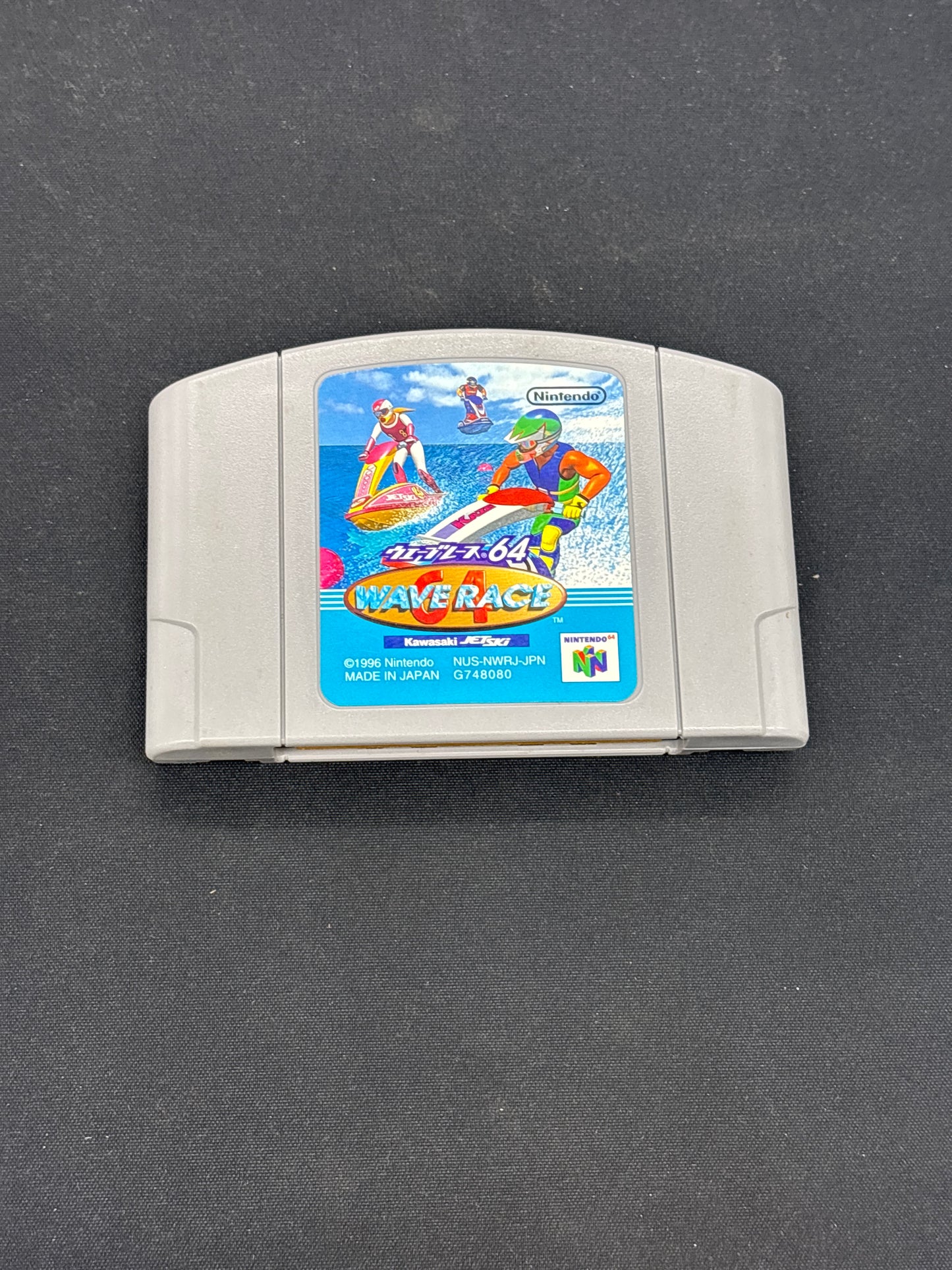Auction Lot 210: Wave Race Japanese Video Game Nintendo N64 Loose