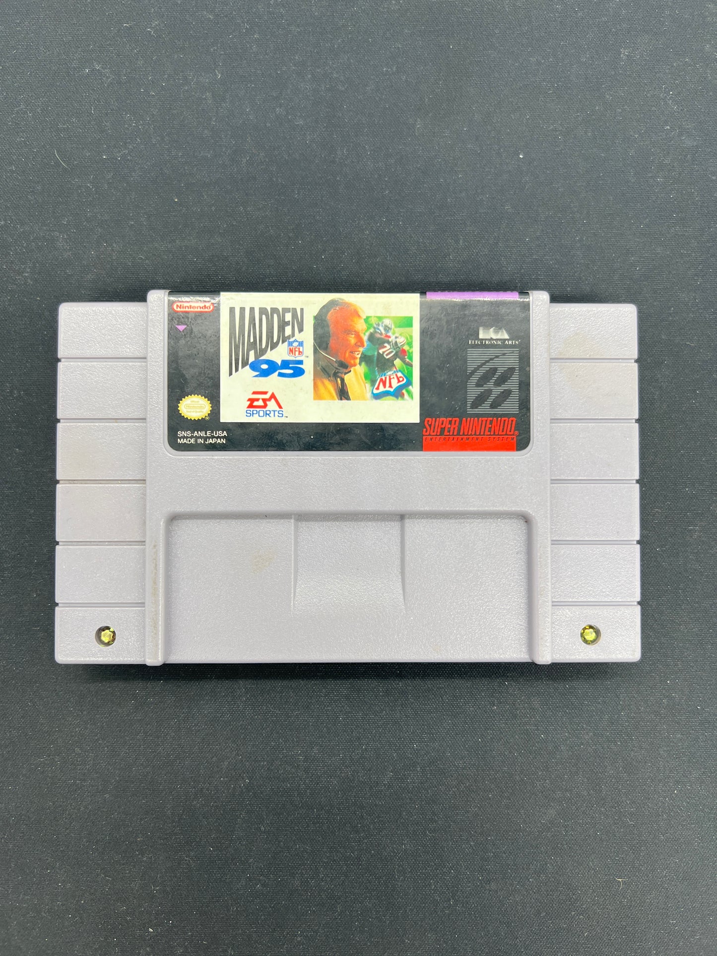 Auction Lot 207: SNES Video Game Madden 95 Loose