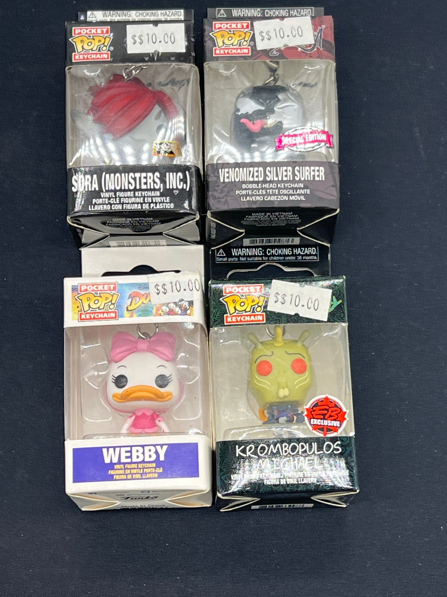 Auction Lot 252: Pop Funko Keychain Lot 2