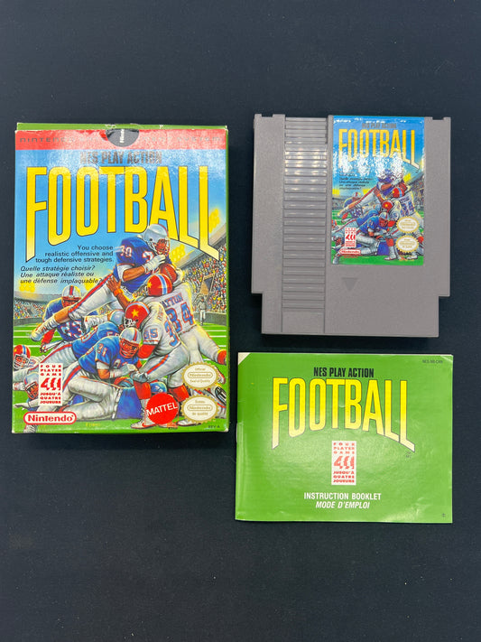Auction Lot 362: Nintendo NES CIB Play Action Football