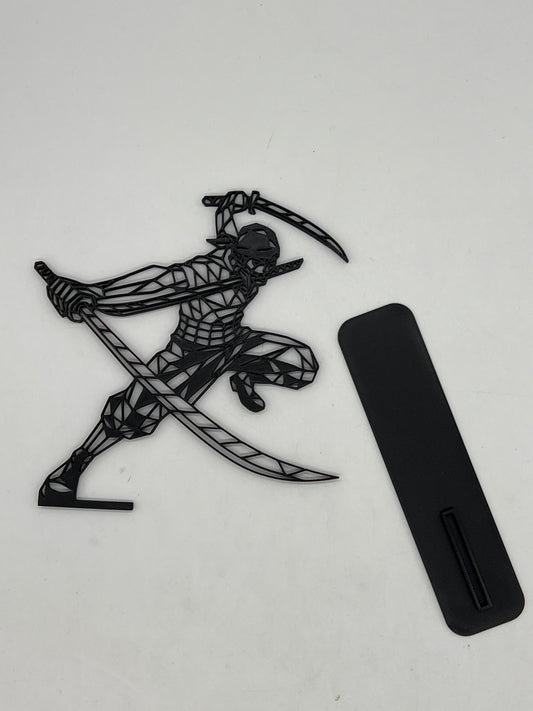 Auction Lot 243: Custom 3D Printed Zoro Figure