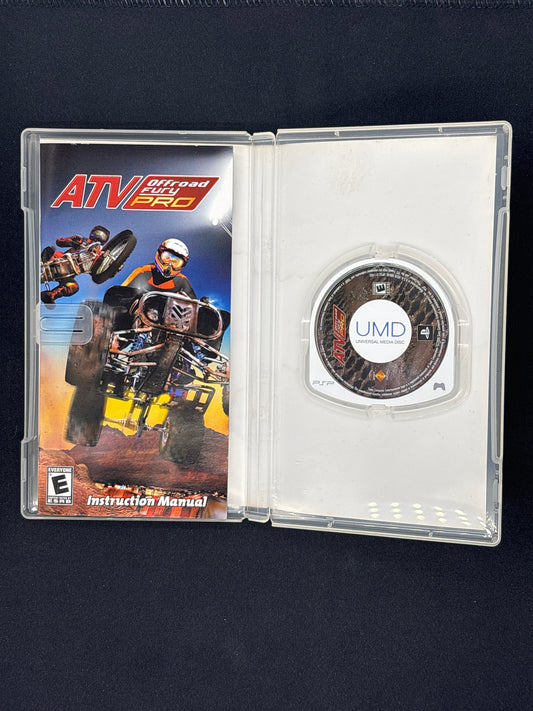 Auction Lot 375: ATV Off-road Pro Video Game PSP CIB