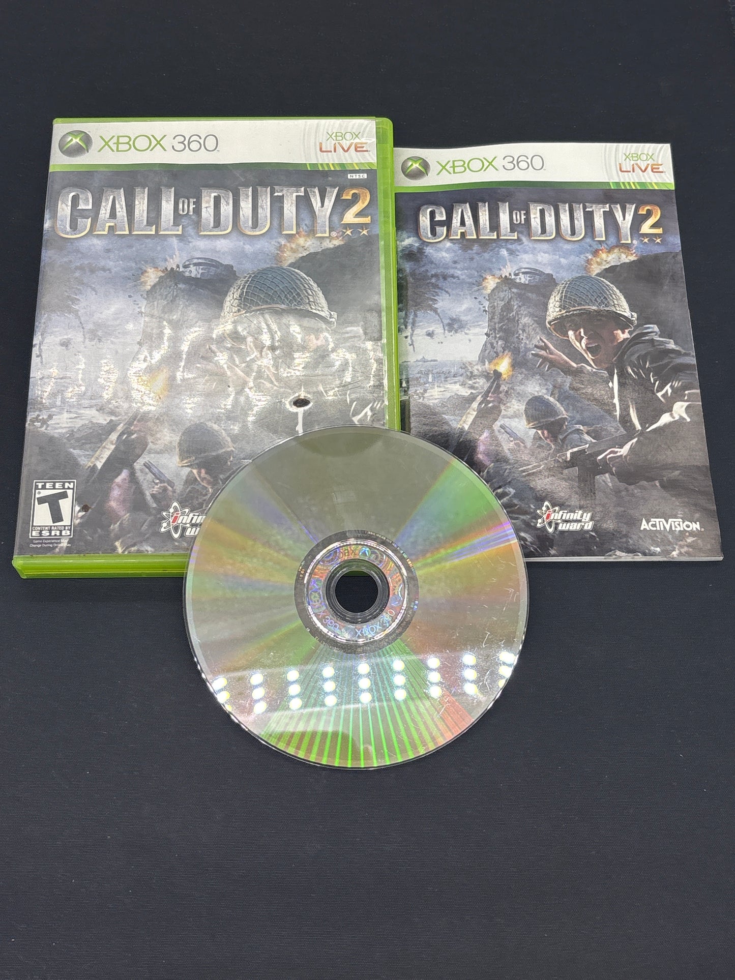 Auction Lot 179: Call of Duty 2 Video Game XBOX 360 CIB