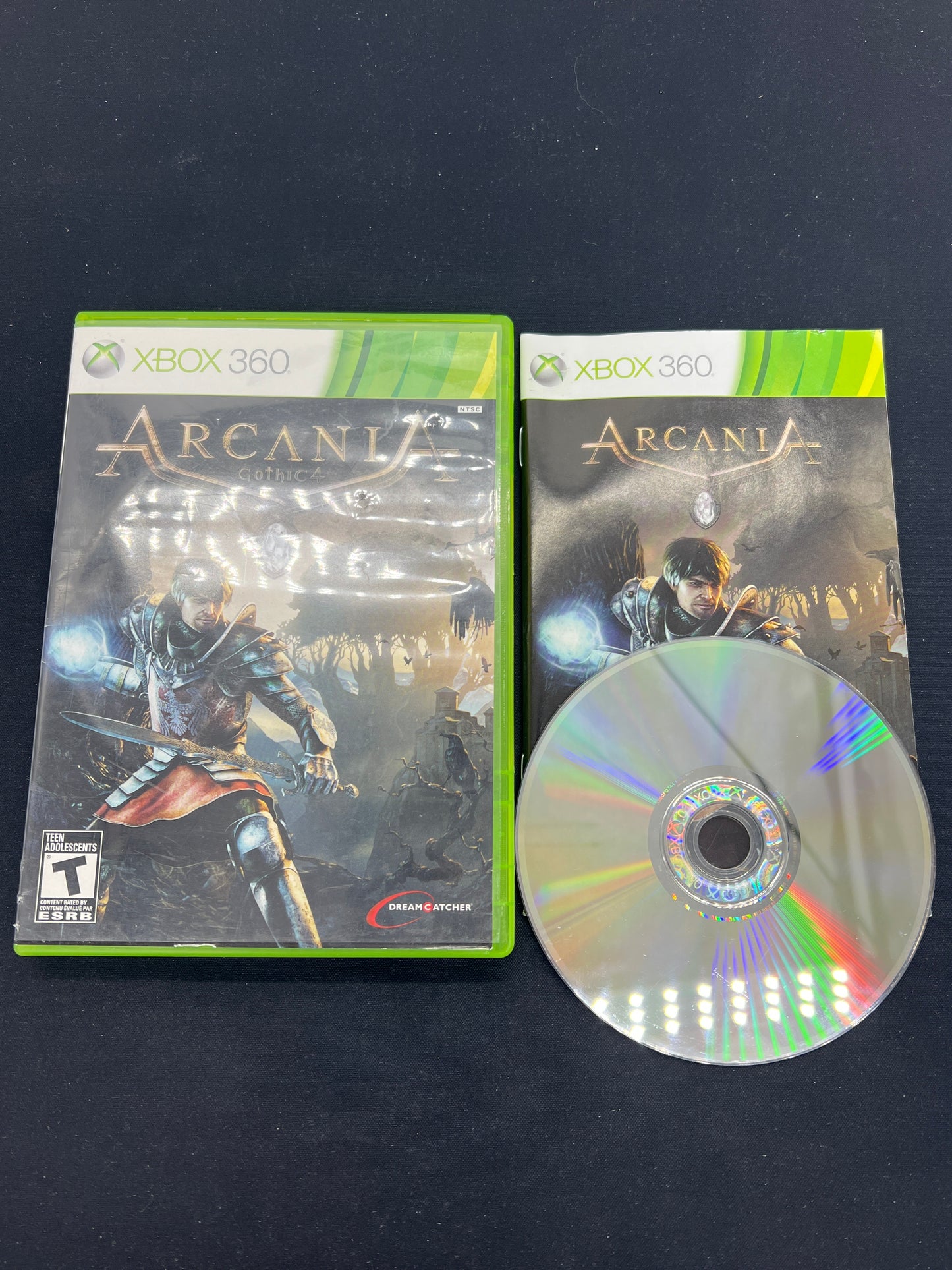 Auction Lot 62: XBOX 360 Video Game Gothic 4 Arcania CIB