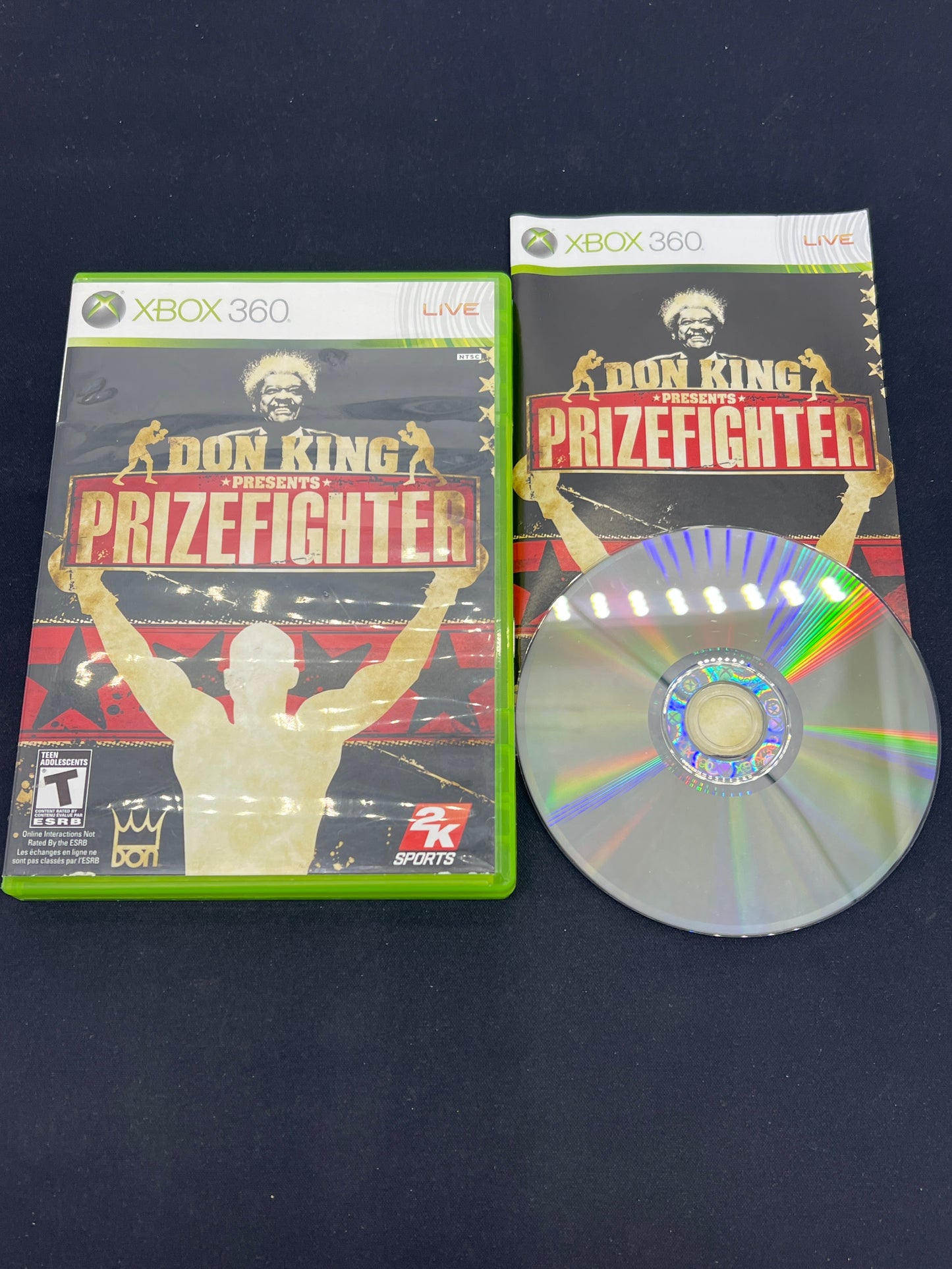 Auction Lot 185: XBOX 360 Video Game Don King presents Prizefighter CIB