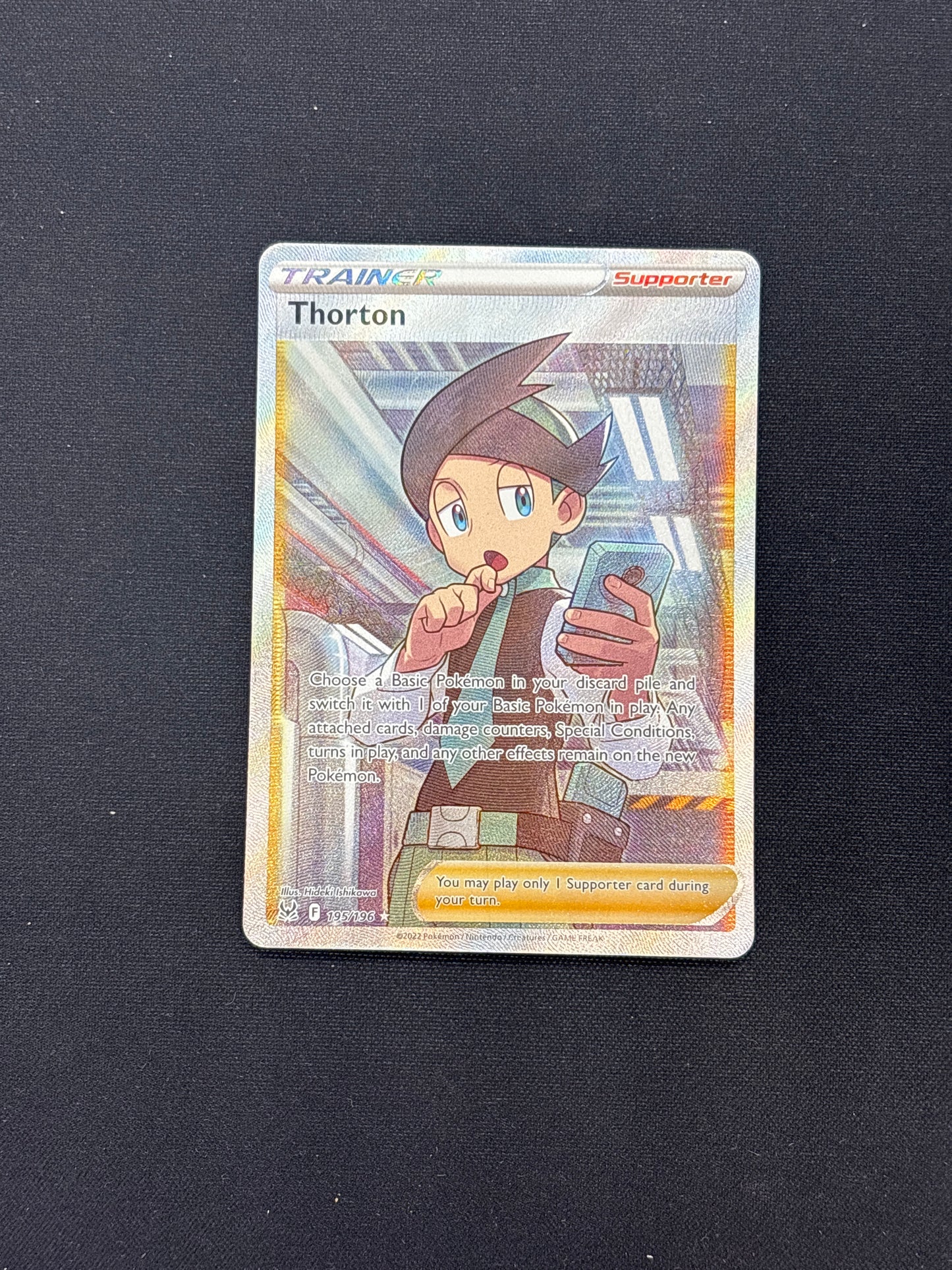 Auction Lot 175: Pokemon Card Thorton Lost Origin Conditions Vary
