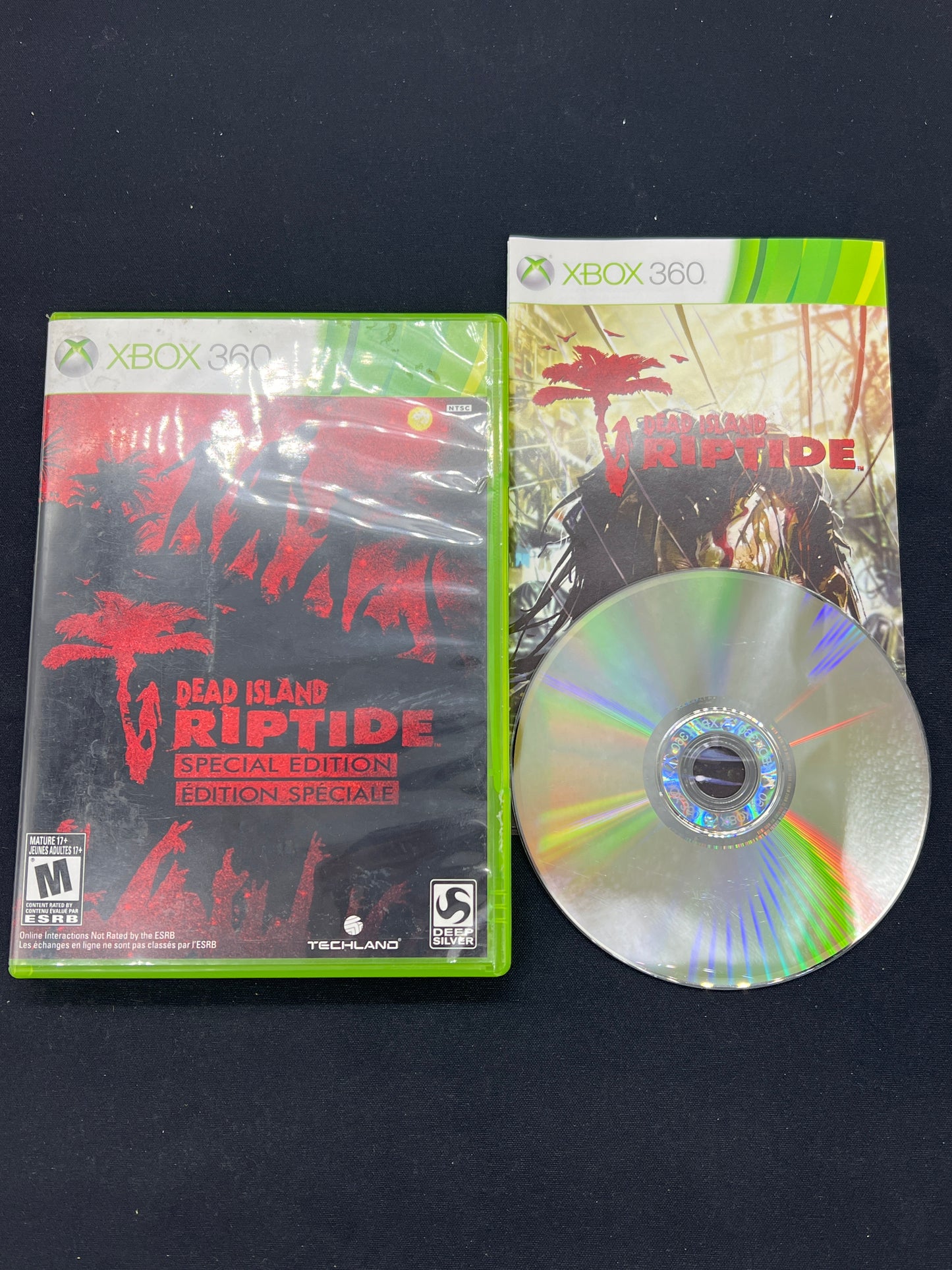 Auction Lot 319: XBOX 360 Dead Island Riptide Special Edition CIB