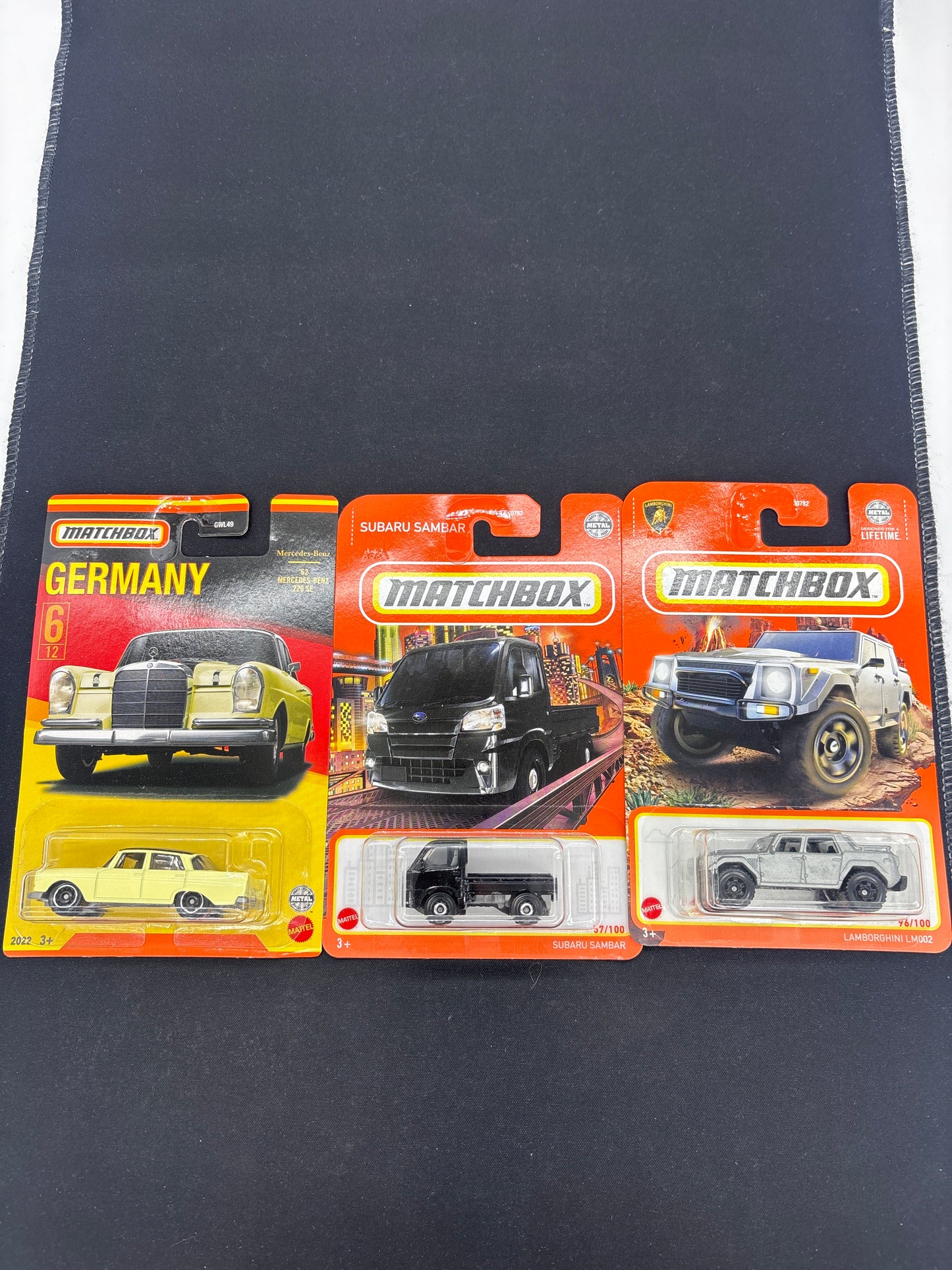Auction Lot 81: Matchbox Lot of 3 Toy Cars Sealed