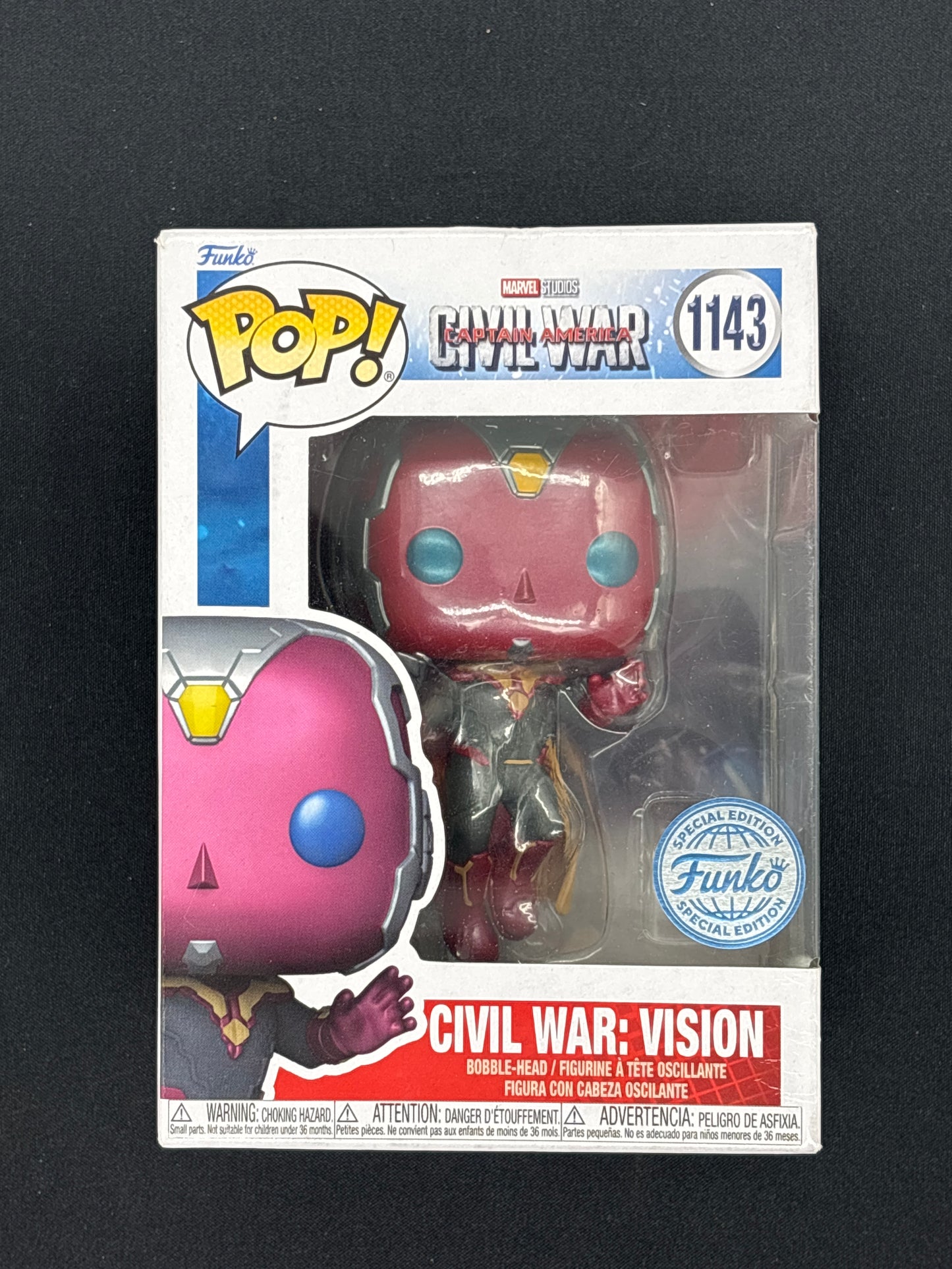 Auction Lot 78: Pop Funko Civil War Vision